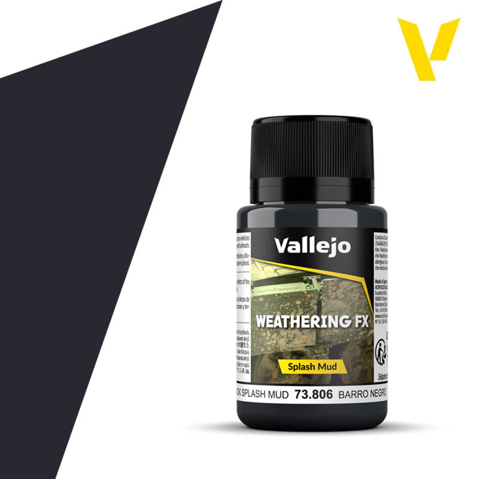 Vallejo Vallejo Weathering Effects: Black Splash Mud