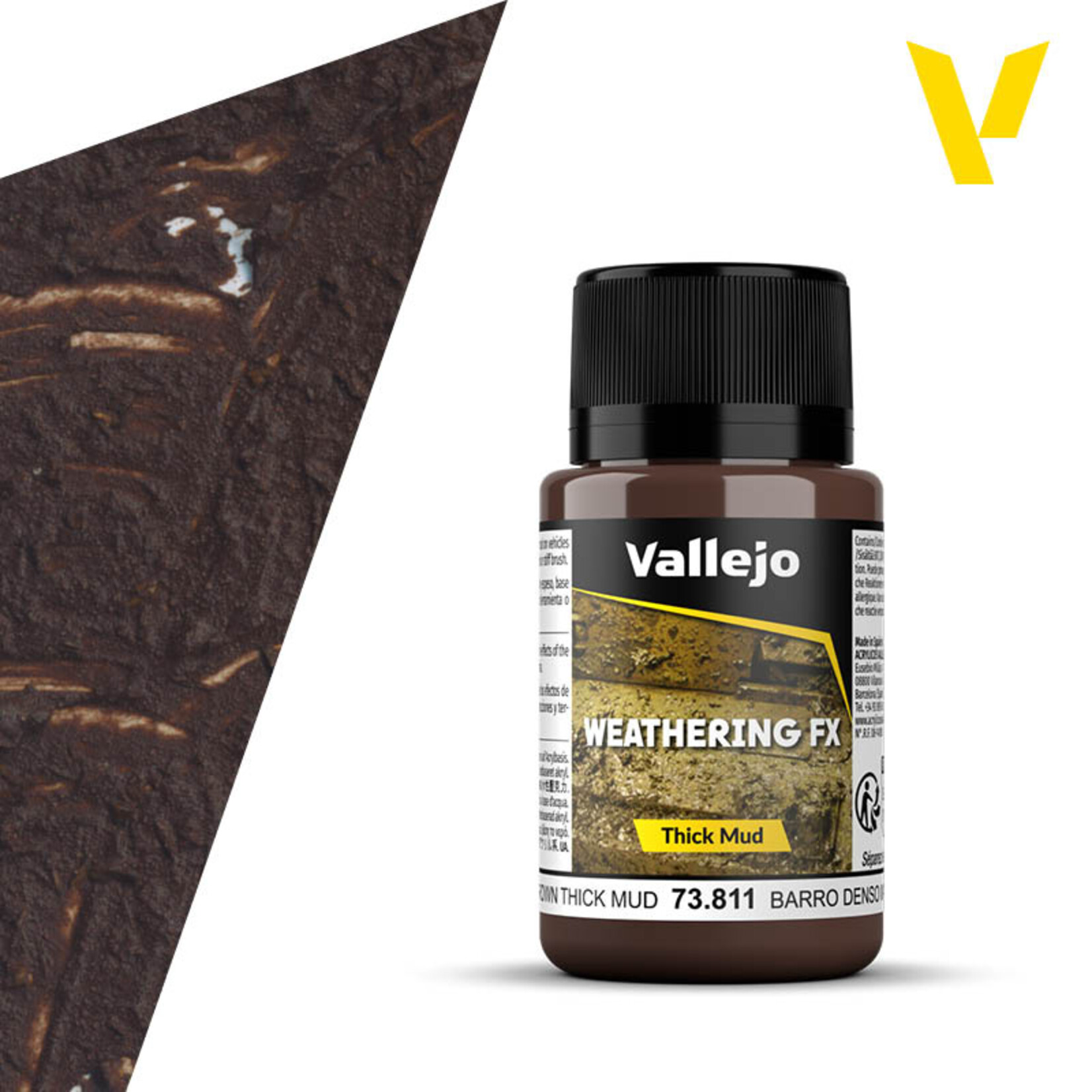 Vallejo Vallejo Weathering Effects: Brown Thick Mud