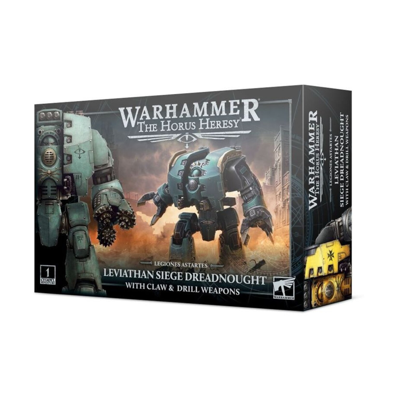 Warhammer: Horus Heresy Legiones Astartes: Leviathan Dreadnought With Claws/Drills