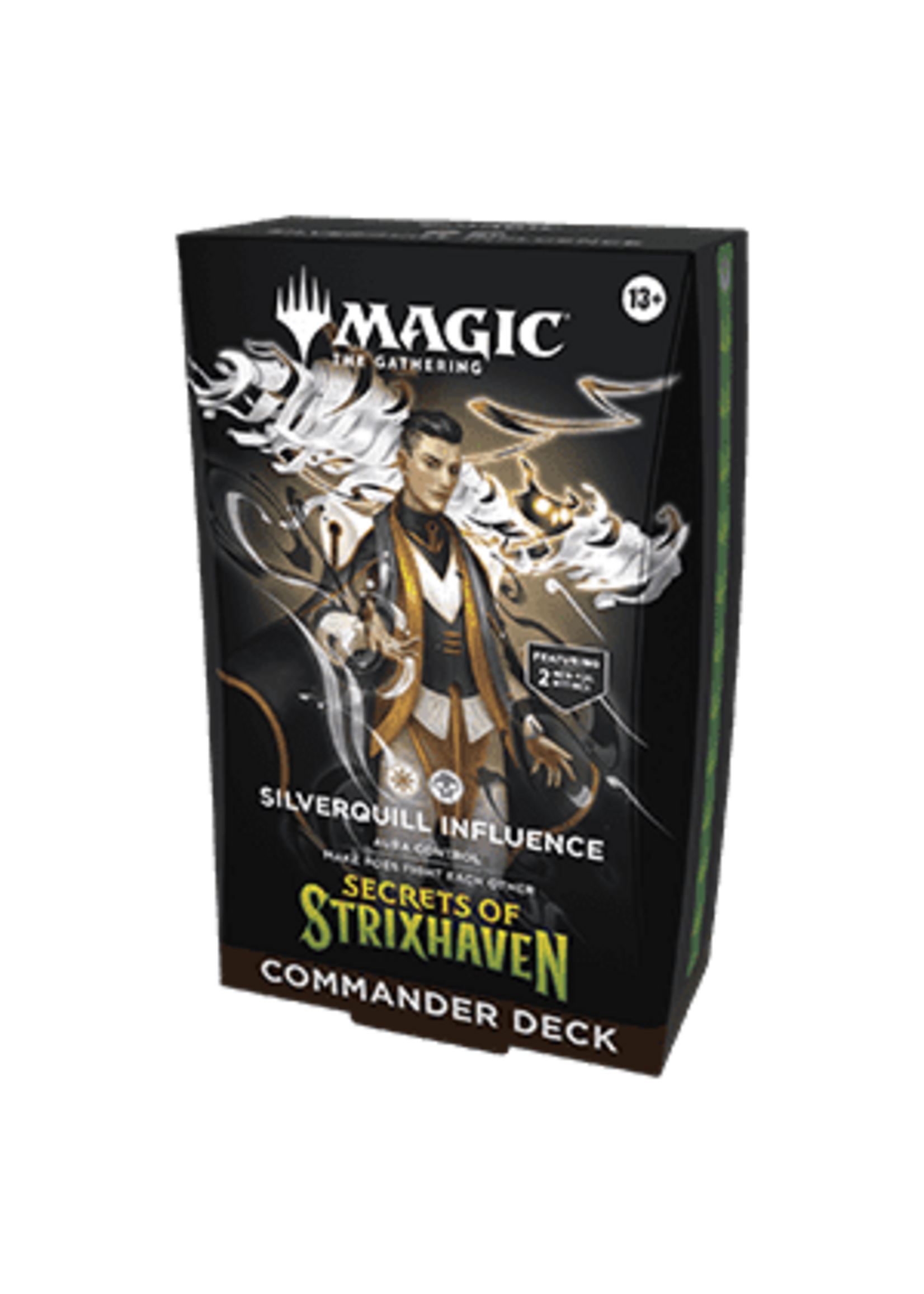 Magic the gathering (Preorder Ships on 17/04) Commander: Secrets of Strixhaven: "Silverquill Influence" Commander Deck