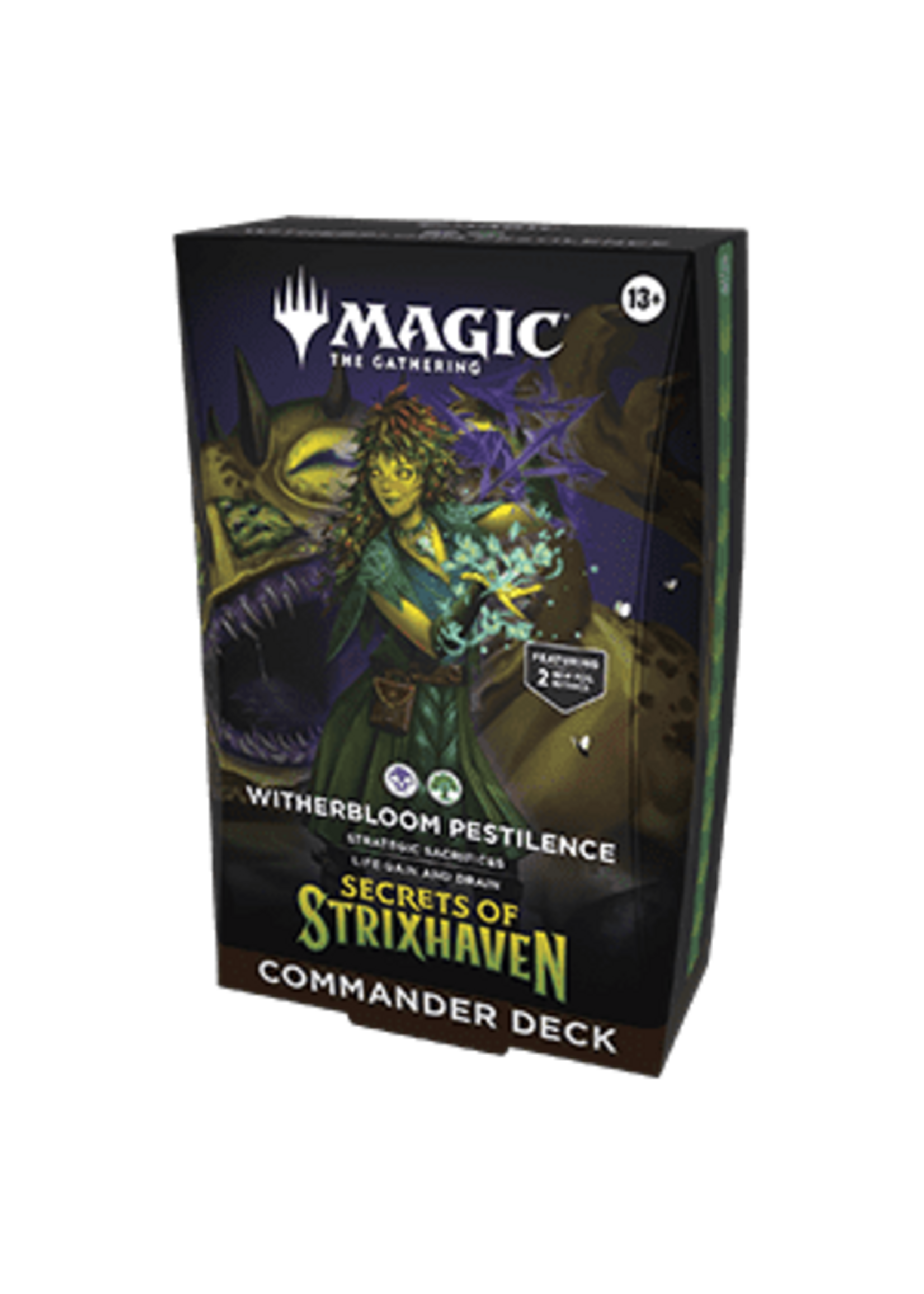 Magic the gathering (Preorder Ships on 17/04) Commander: Secrets of Strixhaven: "Witherbloom Pestilence" Commander Deck