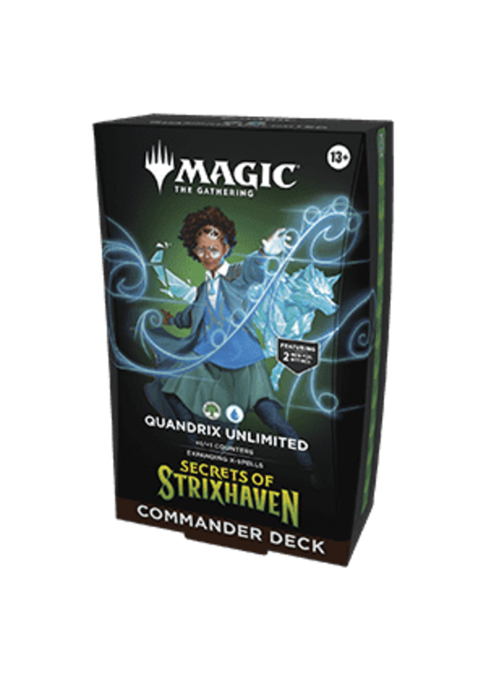 Magic the gathering Commander: Secrets of Strixhaven: "Quandrix Unlimited" Commander Deck