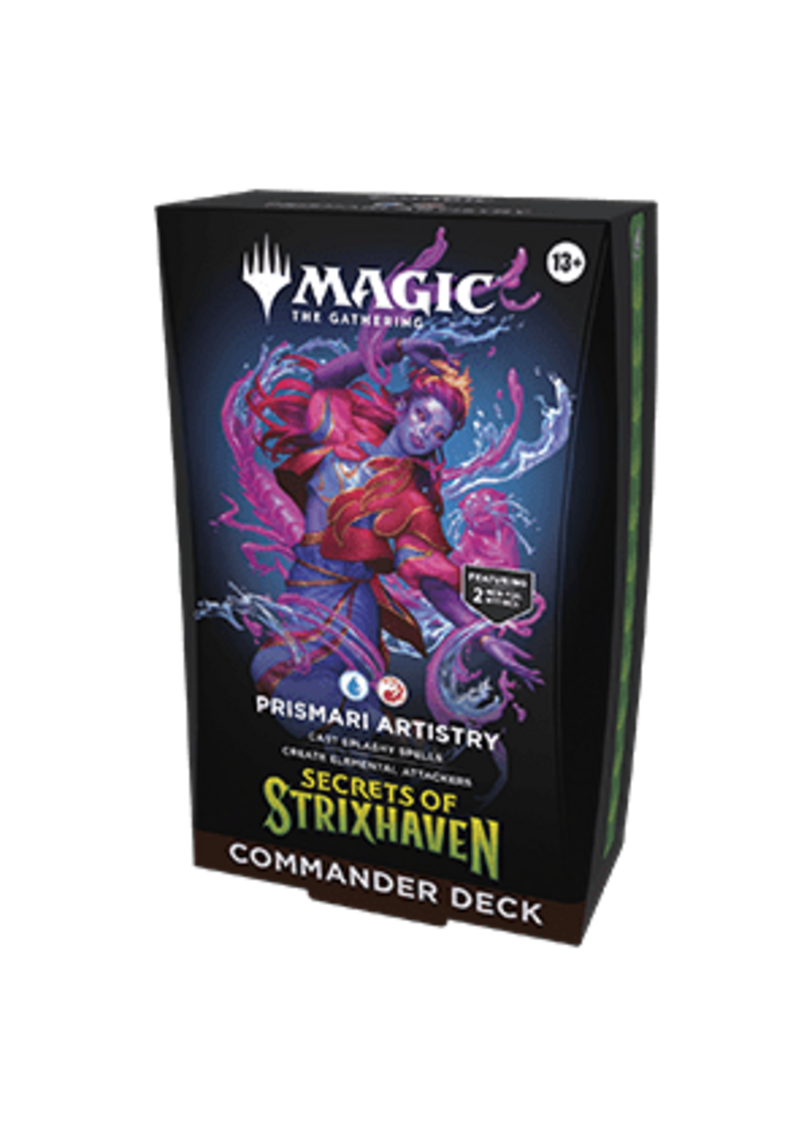 Magic the gathering (Preorder Ships on 17/04) Commander: Secrets of Strixhaven: "Prismari Artistry" Commander Deck