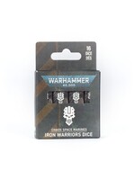 Warhammer: 40.000 (Pre-order 18/04) Warhammer 40000: Iron Warriors Dice