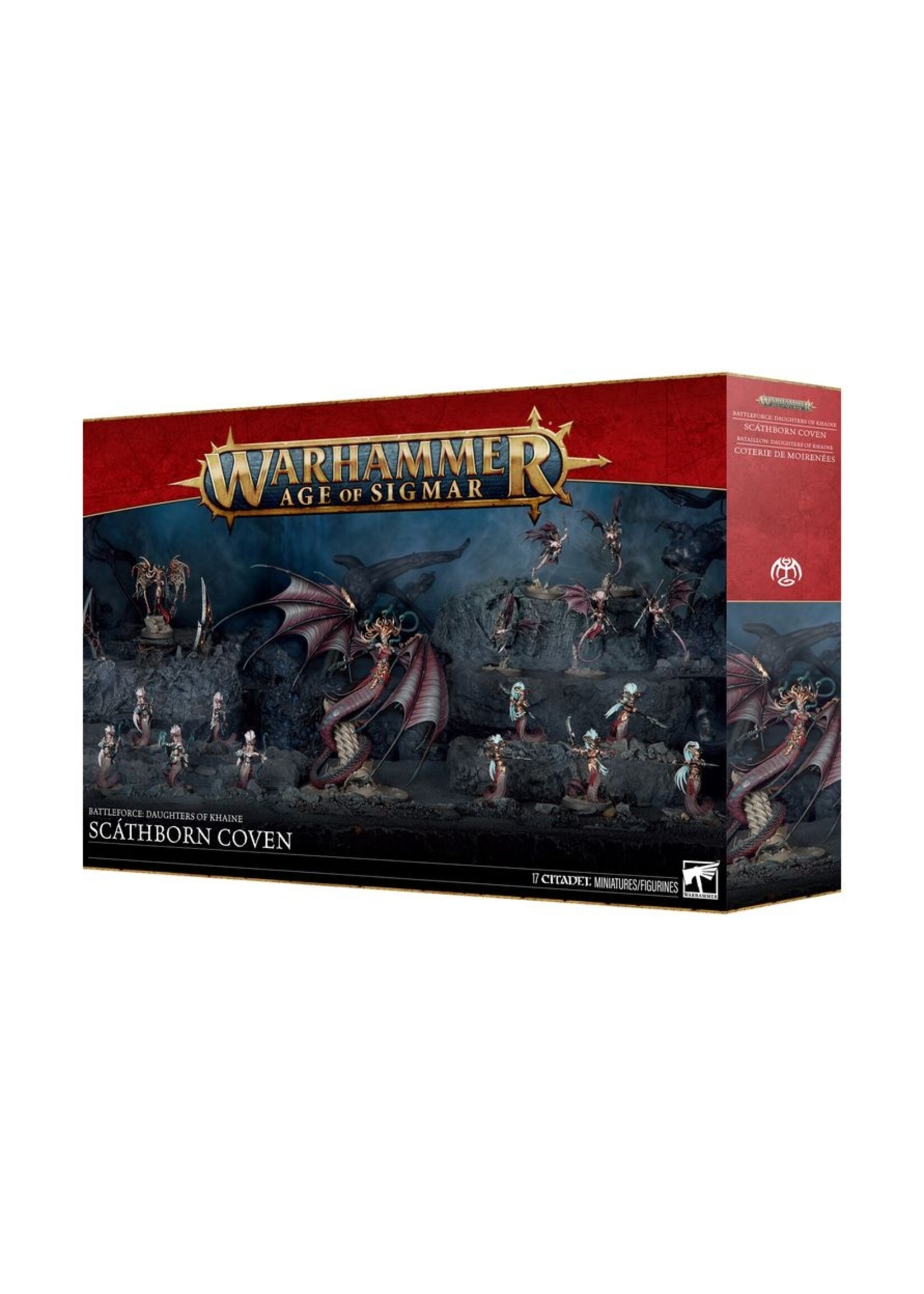 Warhammer: age of sigmar (Pre-order 11/04) Daughters Of Khaine: Scathborn Coven