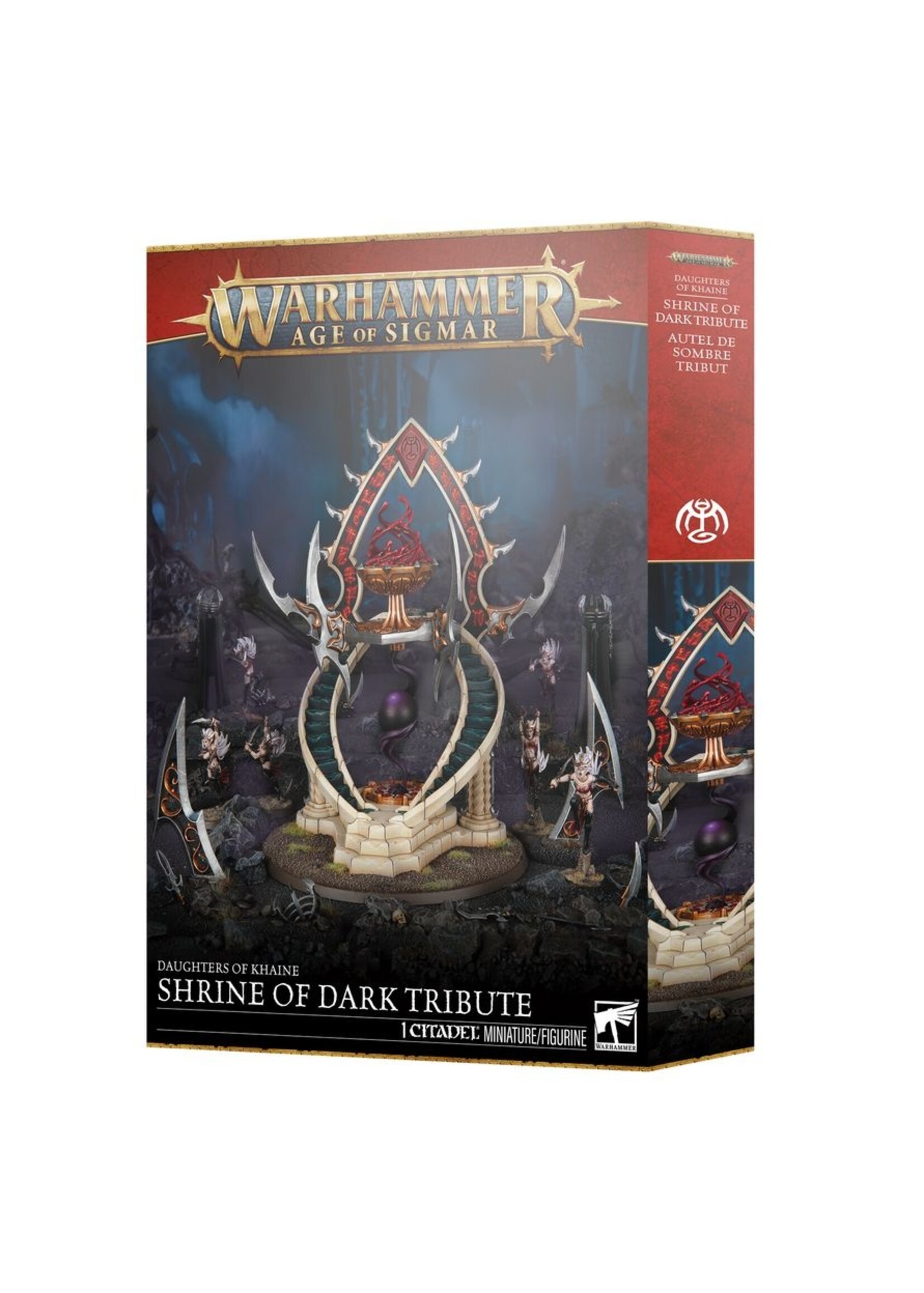 Warhammer: age of sigmar (Pre-order 11/04) Daughters/Khaine: Shrine Of Dark Tribute