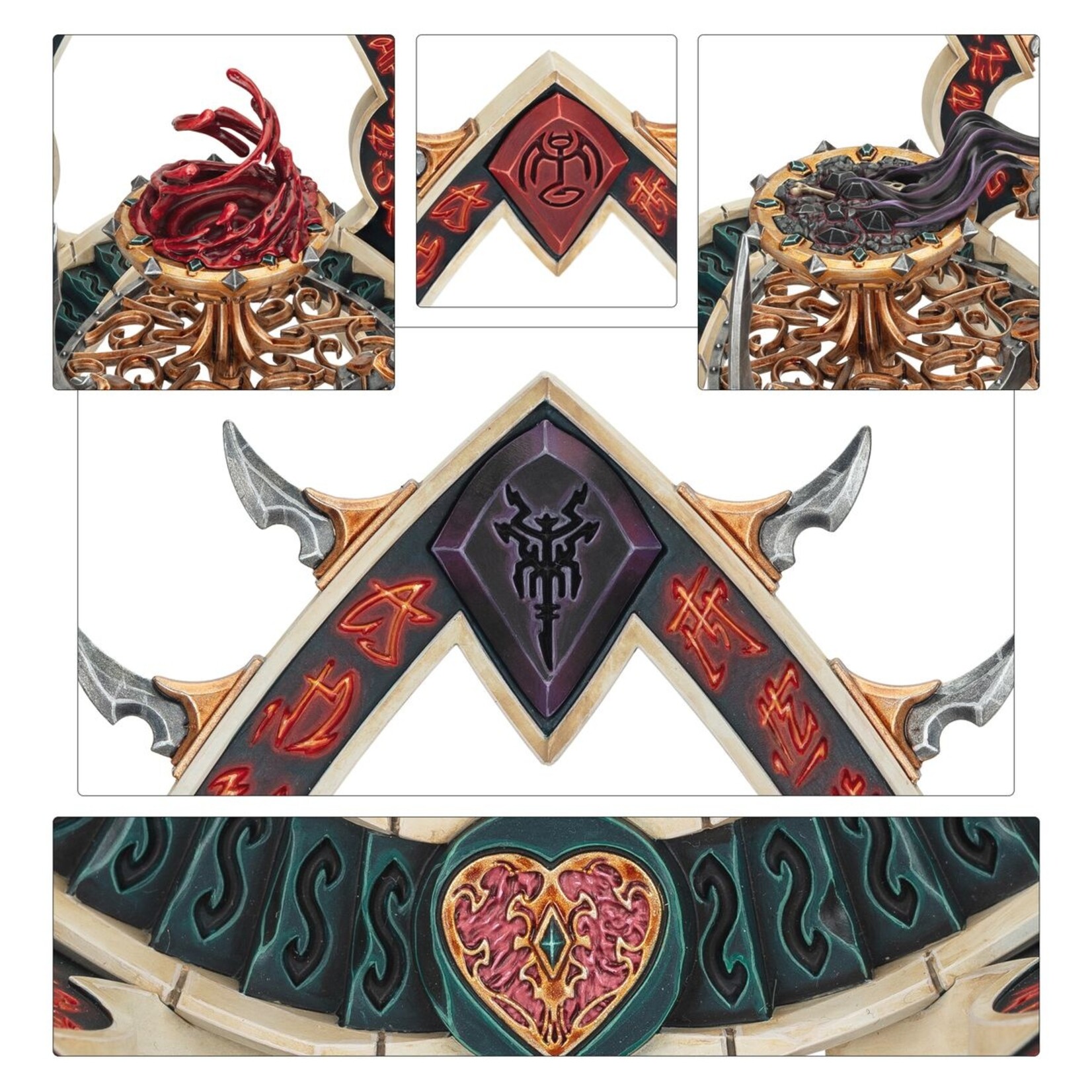 Warhammer: age of sigmar Daughters/Khaine: Shrine Of Dark Tribute