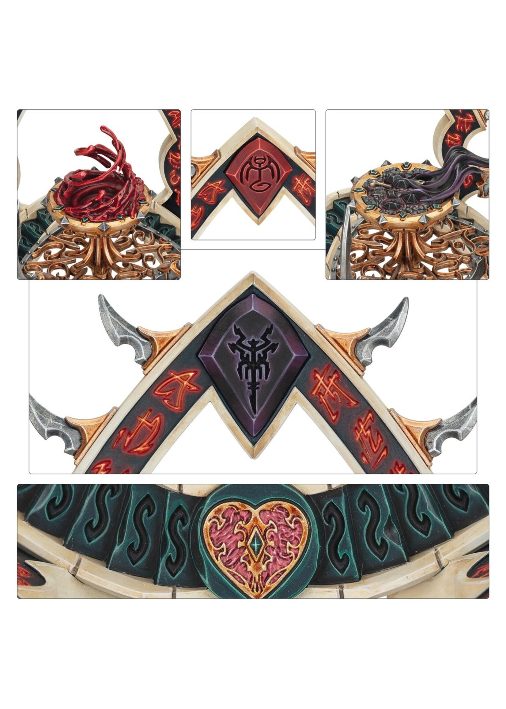 Warhammer: age of sigmar (Pre-order 11/04) Daughters/Khaine: Shrine Of Dark Tribute