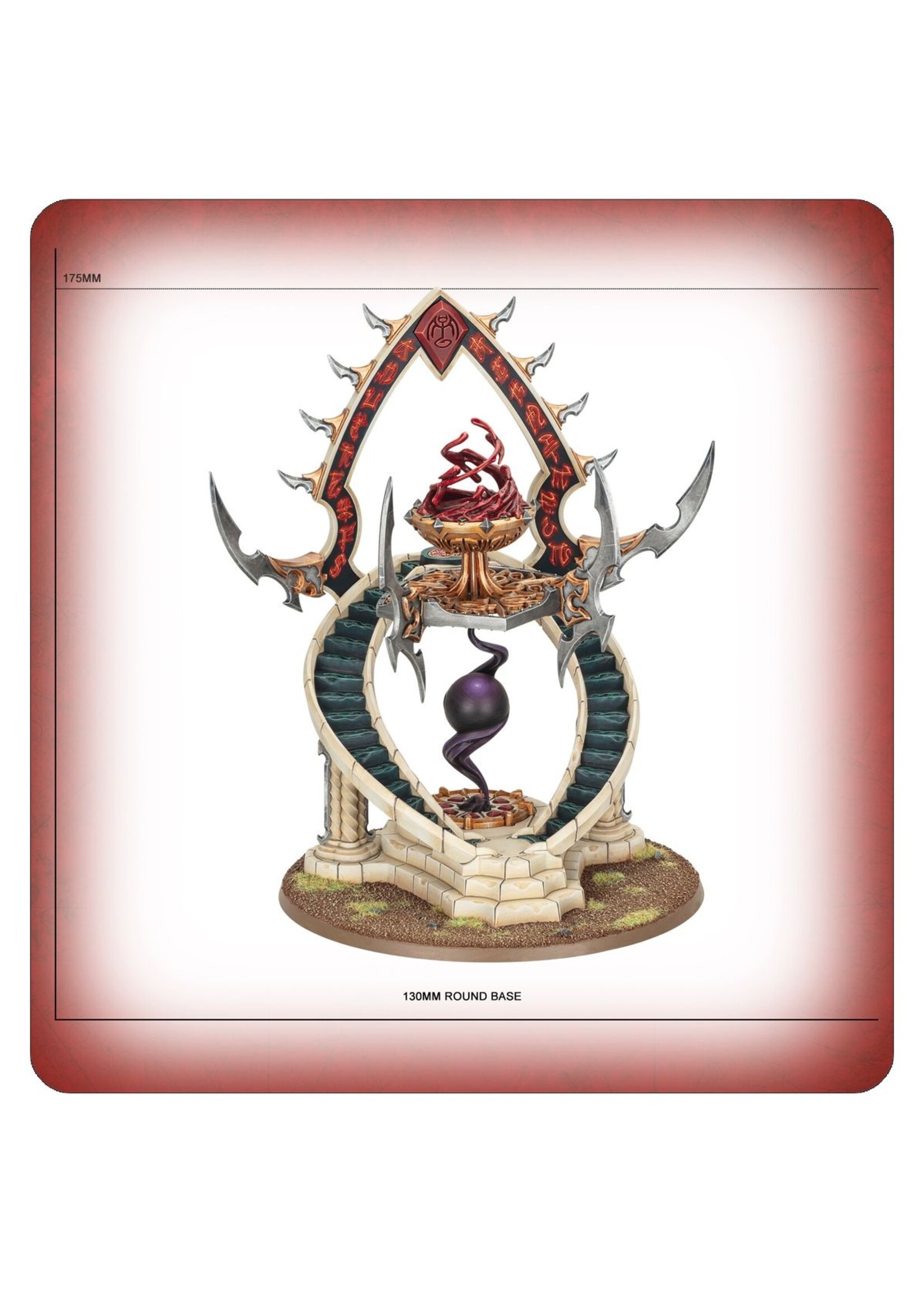 Warhammer: age of sigmar (Pre-order 11/04) Daughters/Khaine: Shrine Of Dark Tribute