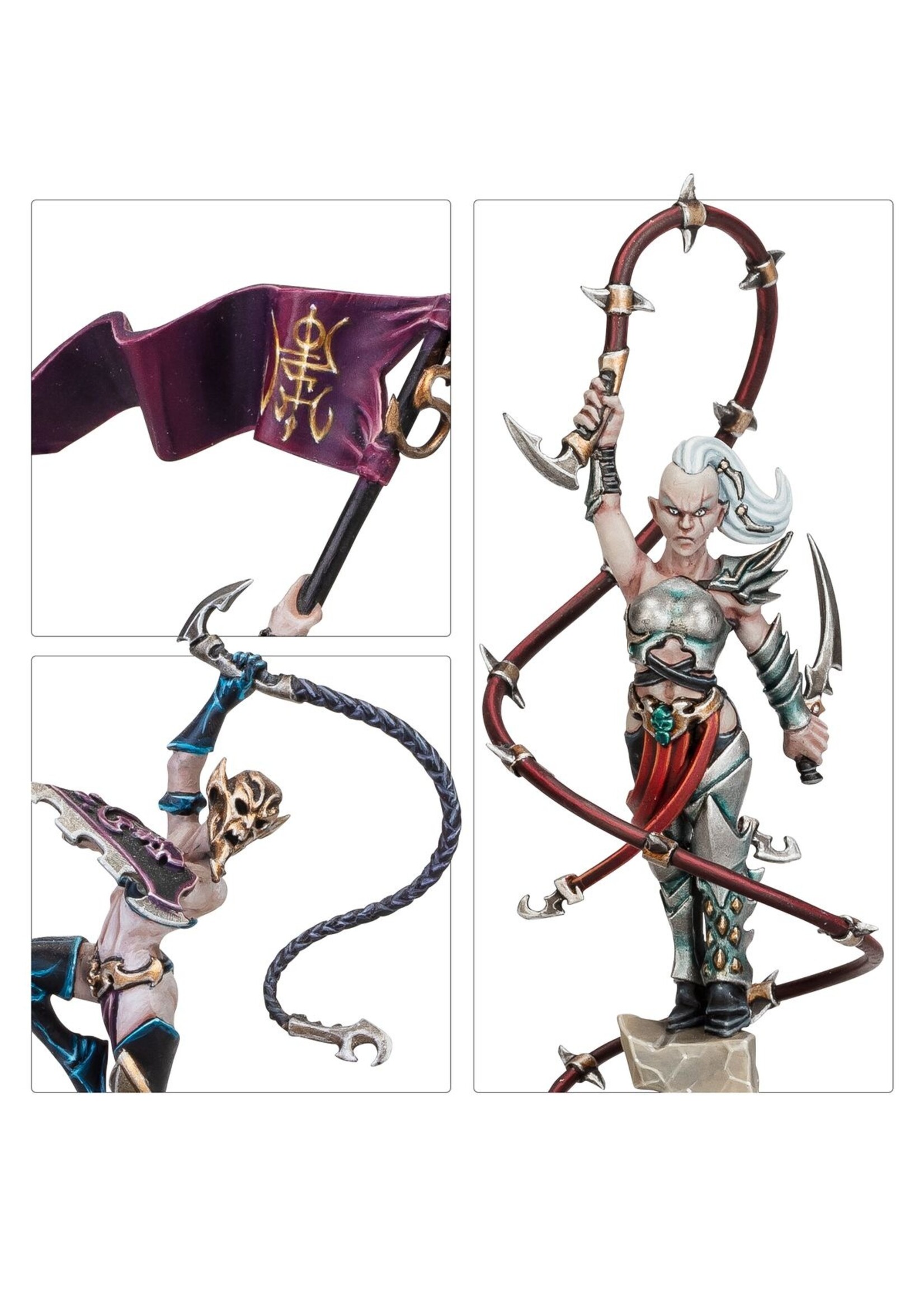 Warhammer: age of sigmar (Pre-order 11/04) Daughters Of Khaine: The Crimson Lash