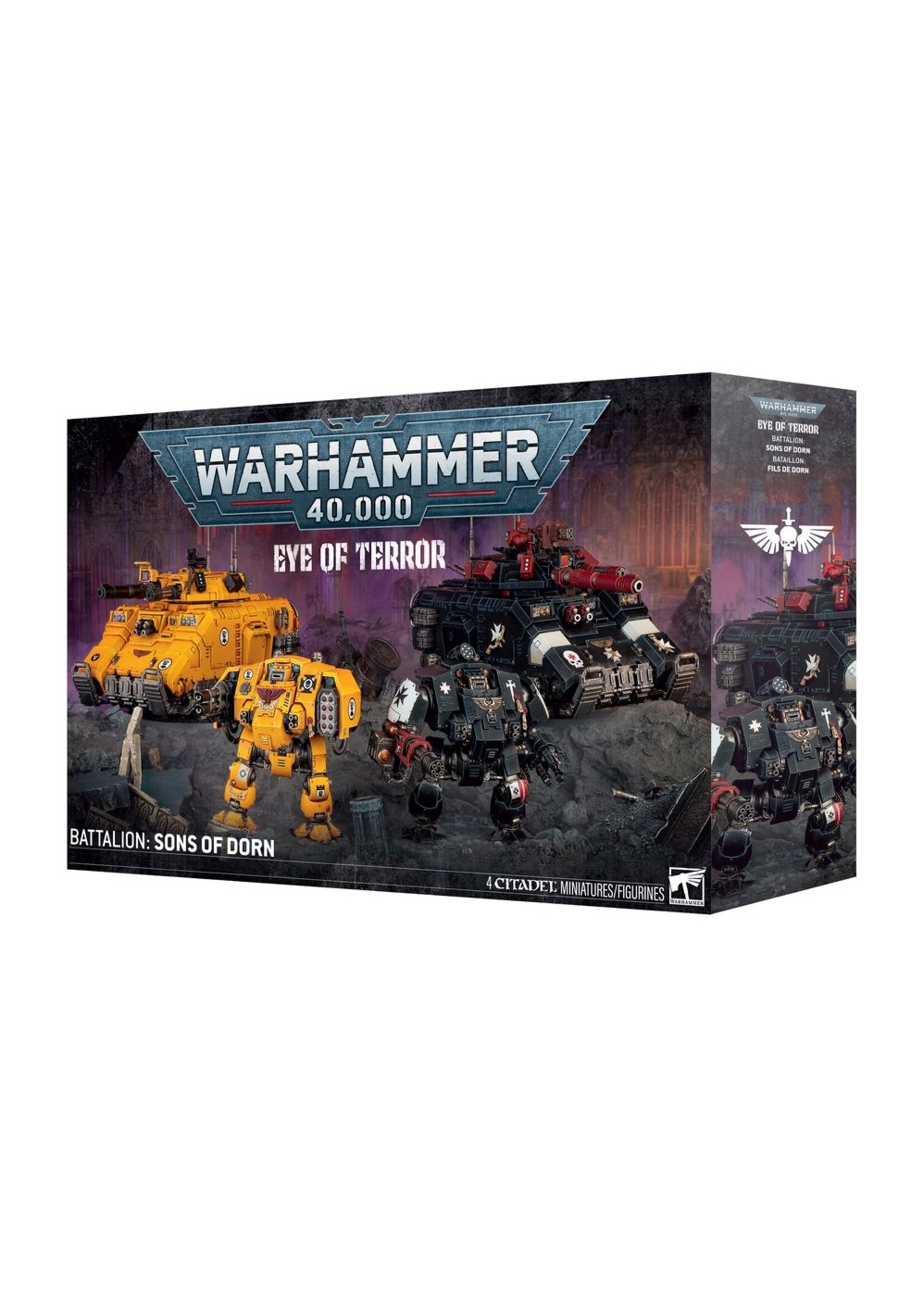 Warhammer 40,000 (Pre-order 18/04) Eye Of Terror Battalion: Sons Of Dorn