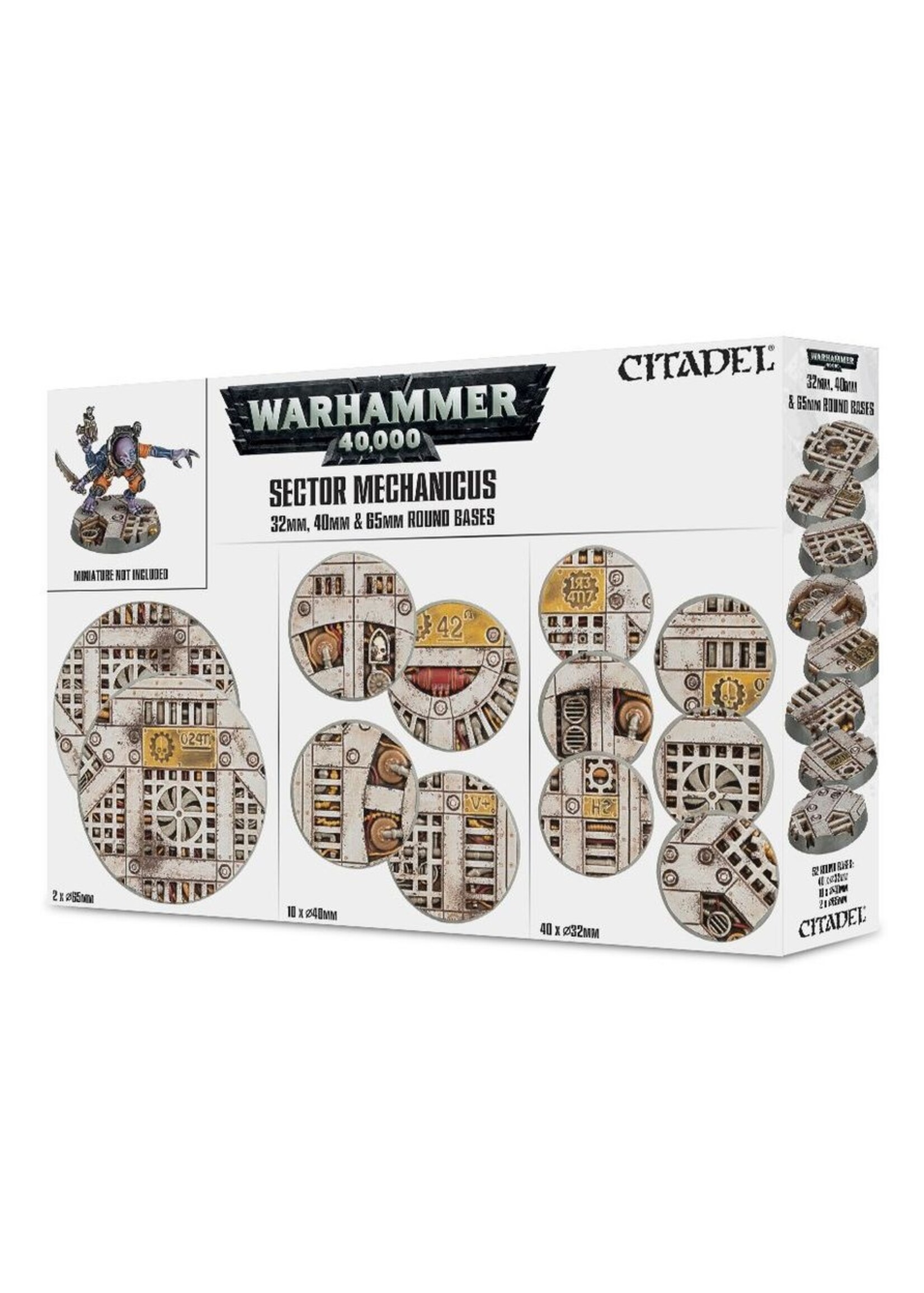 Warhammer: 40.000 Sector Imperialis 32mm Round Bases