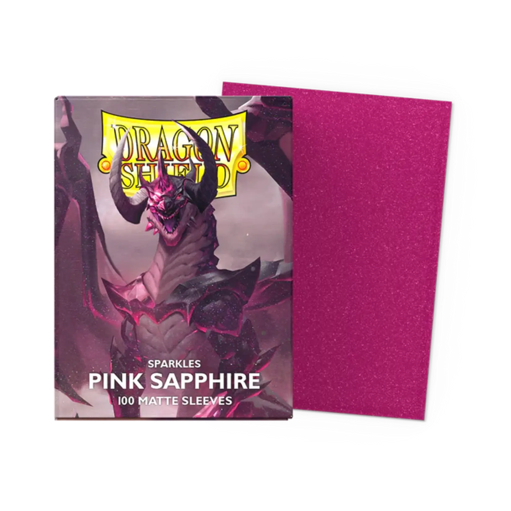DRAGON SHIELD Dragon Shield Sleeves - Matte Standard size - Pink Sapphire (100 Sleeves)