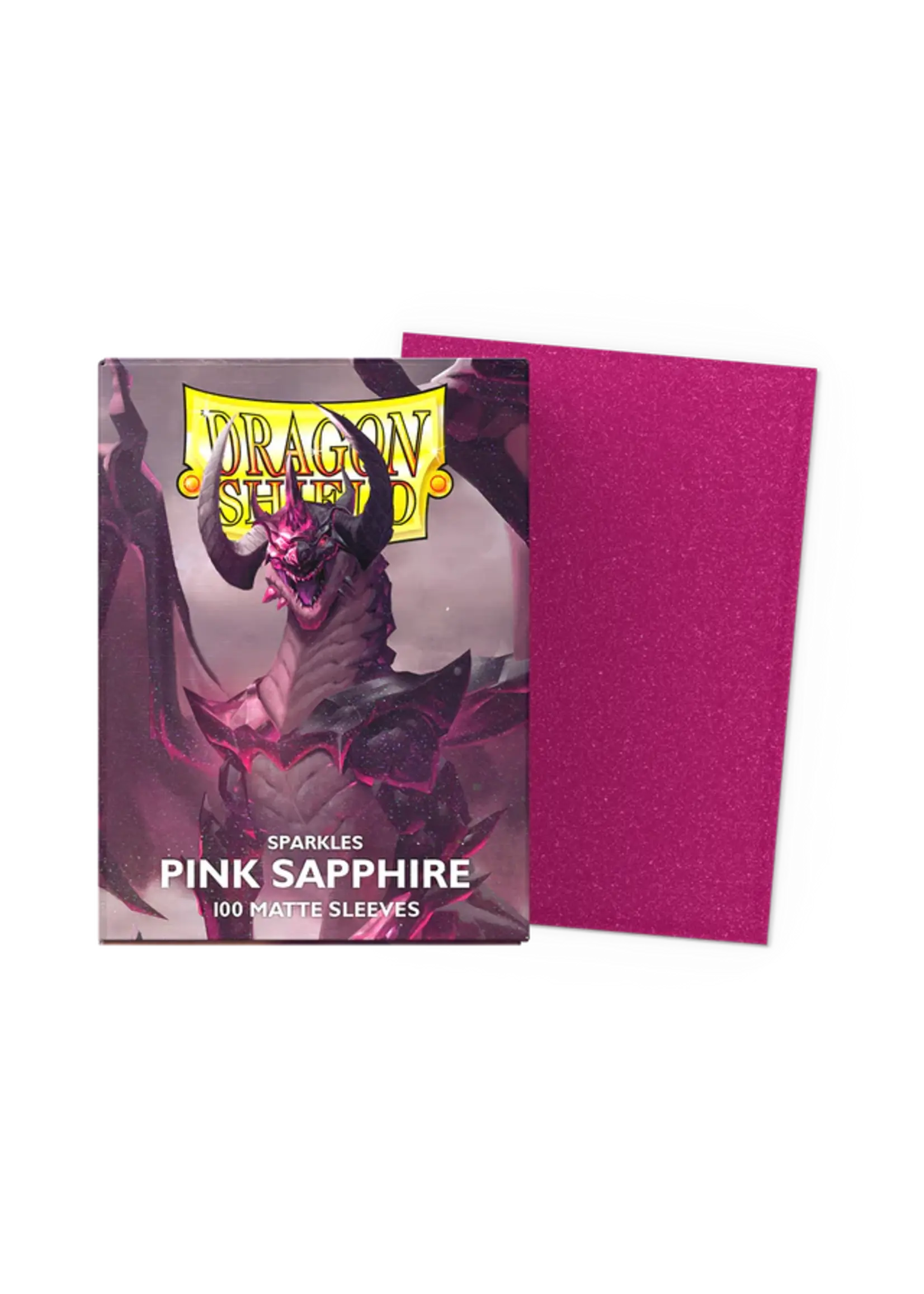 DRAGON SHIELD Dragon Shield Sleeves - Matte Standard size - Pink Sapphire (100 Sleeves)