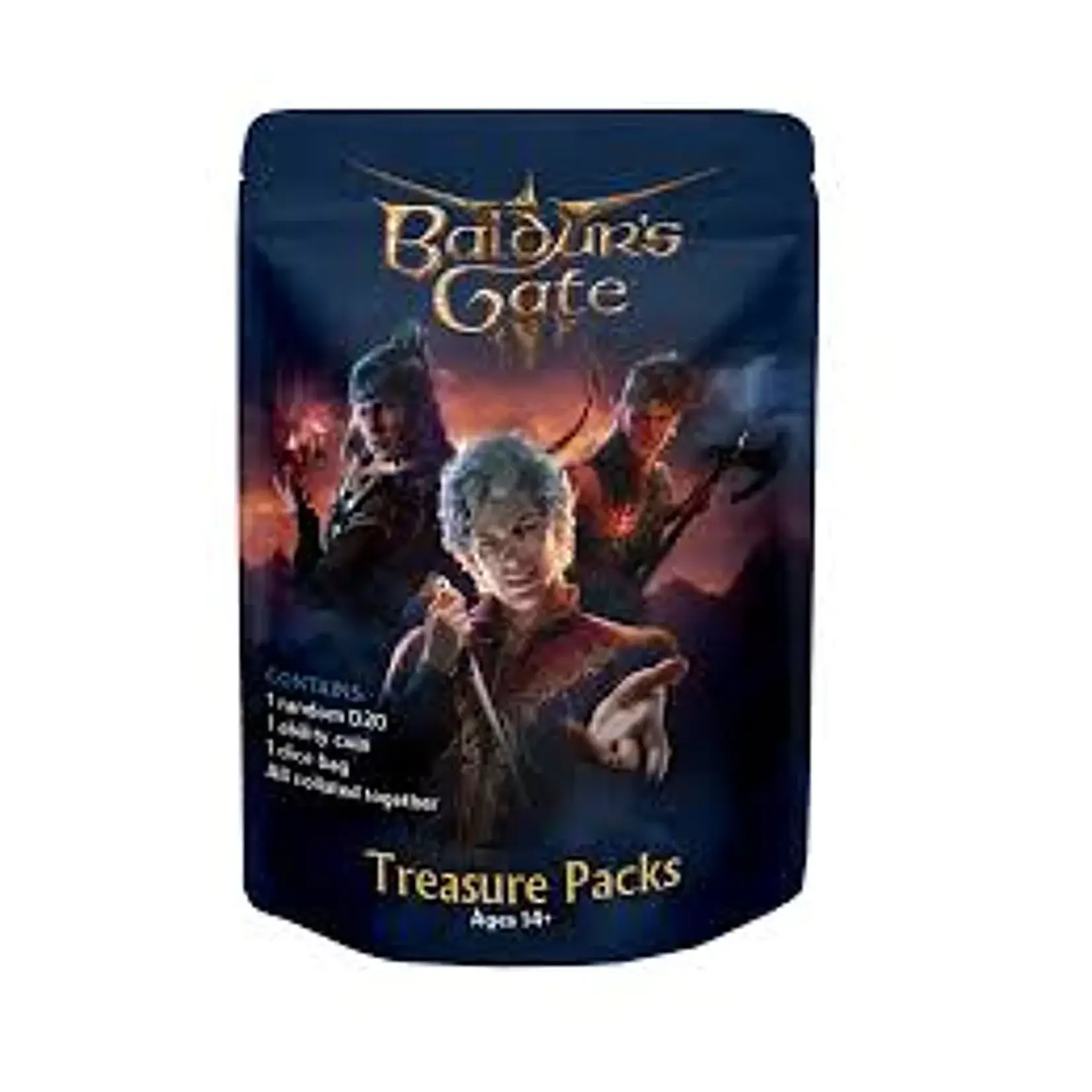 balders gate Sirius Dice - Baldur's Gate Treasure Packs PDQ