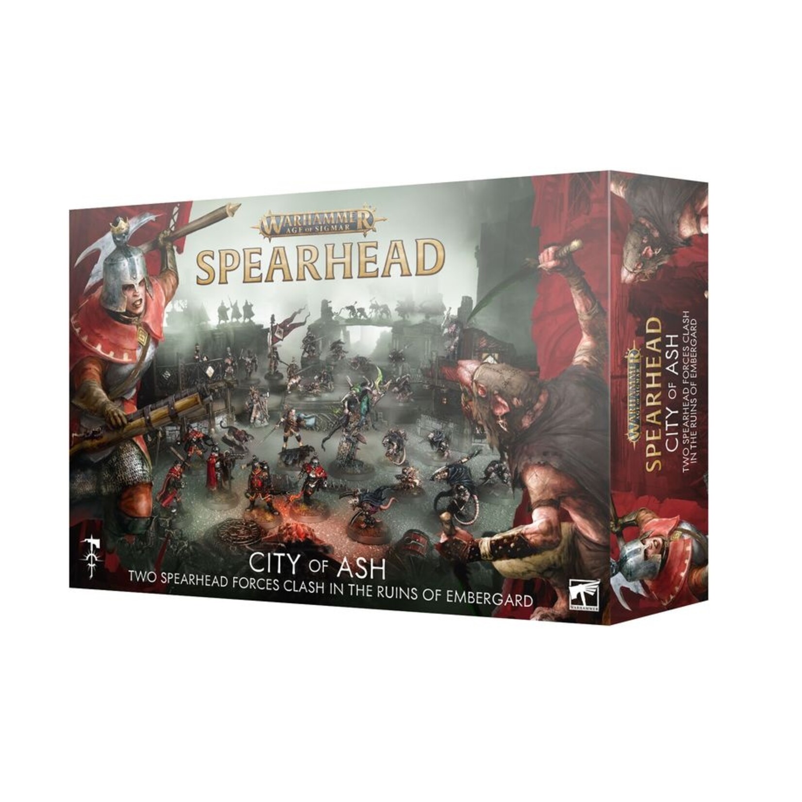 Warhammer: age of sigmar (pre-order ships on 2/5/2026) Spearhead: City Of Ash (English)