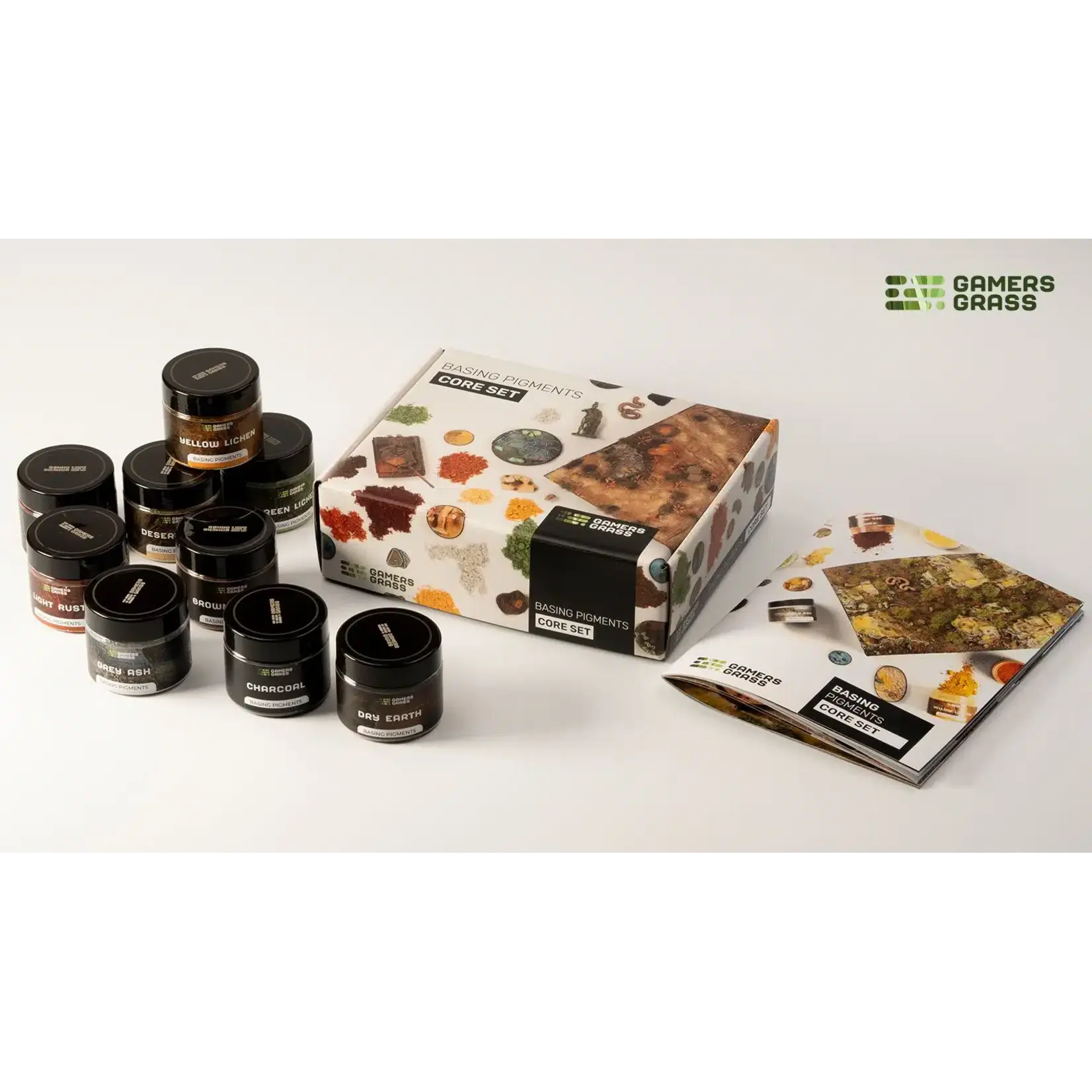 GamersGrass Basing Pigments Core Set