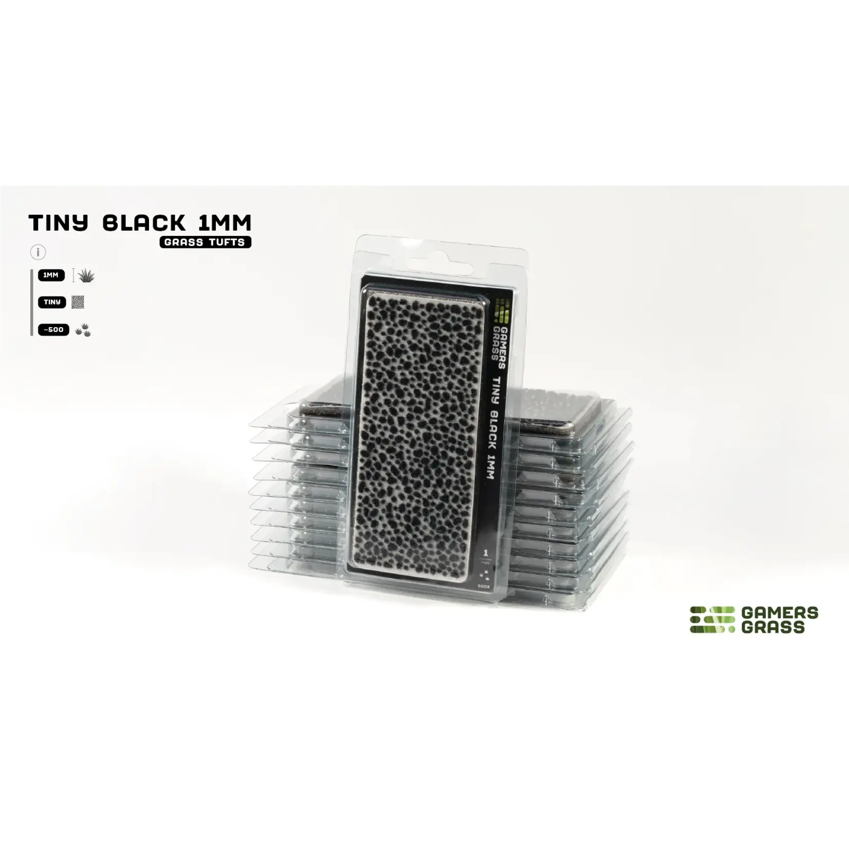 GamersGrass Tiny Black - Wild - 1mm - Gamersgrass