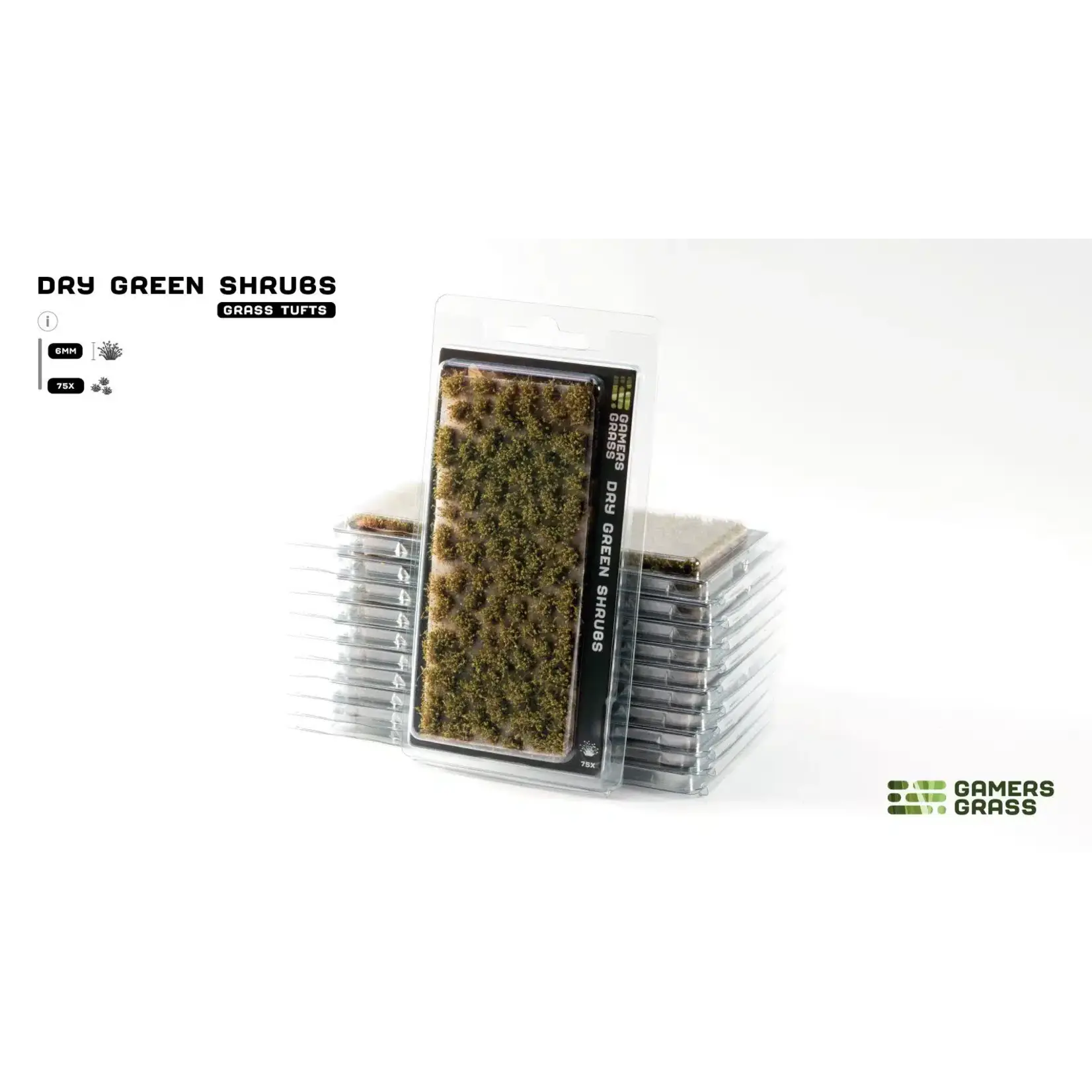 GamersGrass Dry Green Shrubs - Tuft - GamersGrass