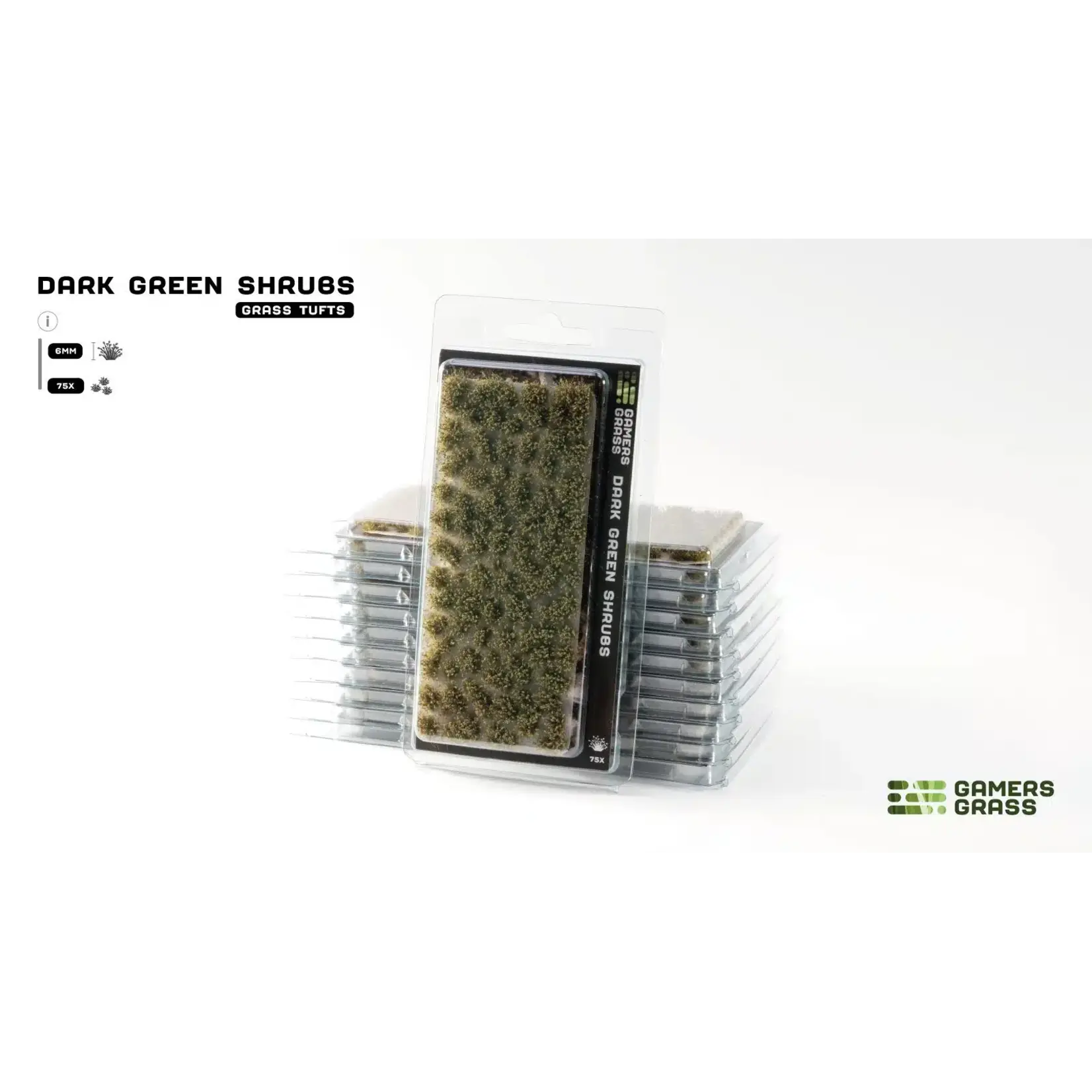GamersGrass Dark Green Shrubs - Tuft - GamersGrass