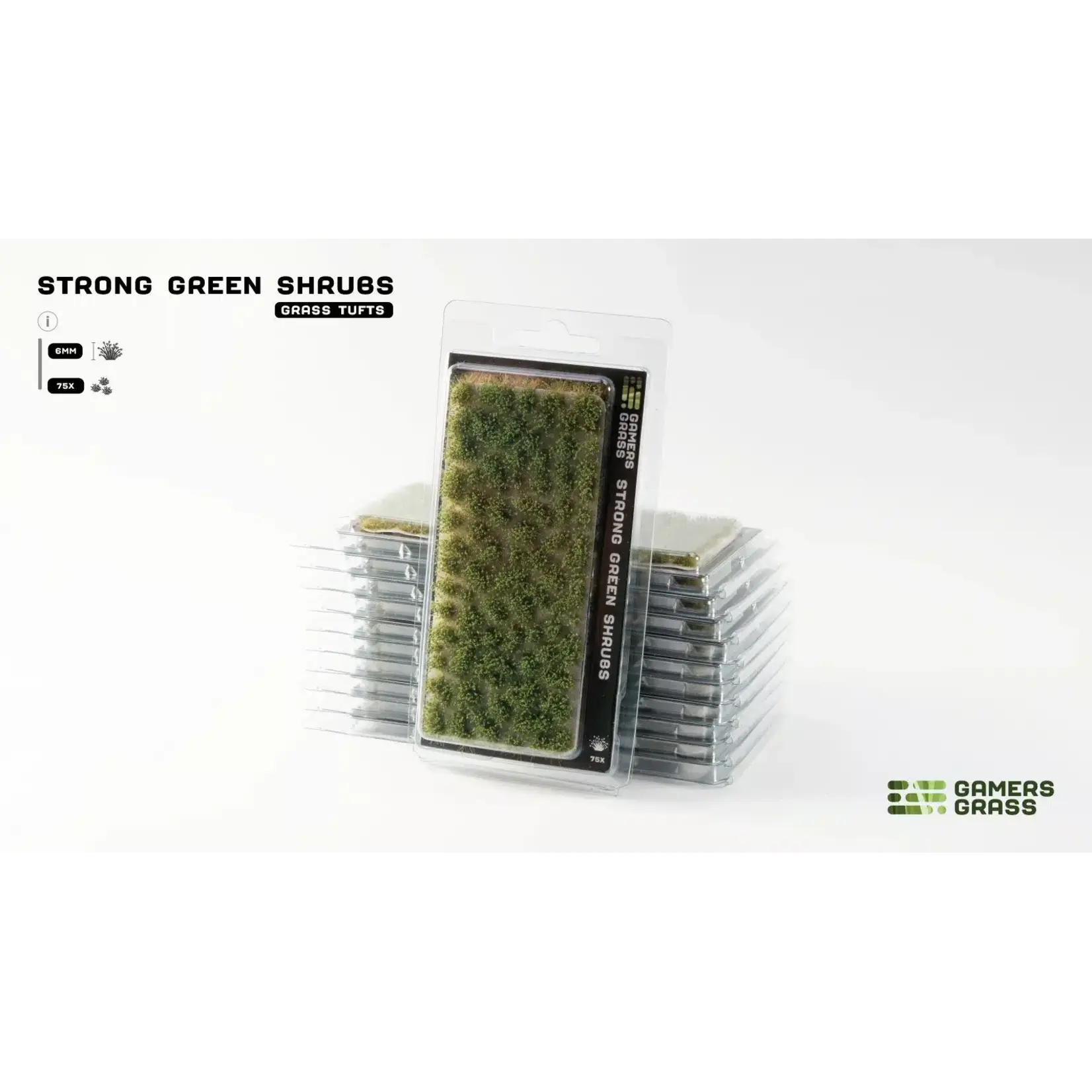 GamersGrass Strong Green Shrubs - Tuft - GamersGrass