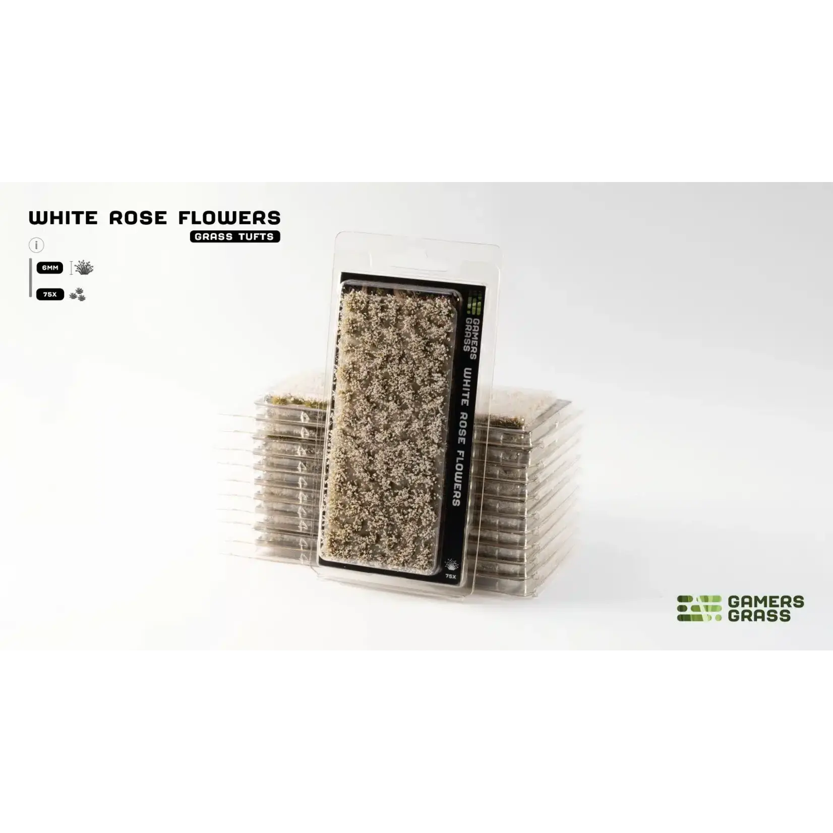 GamersGrass White Rose Flowers  - Gamersgrass