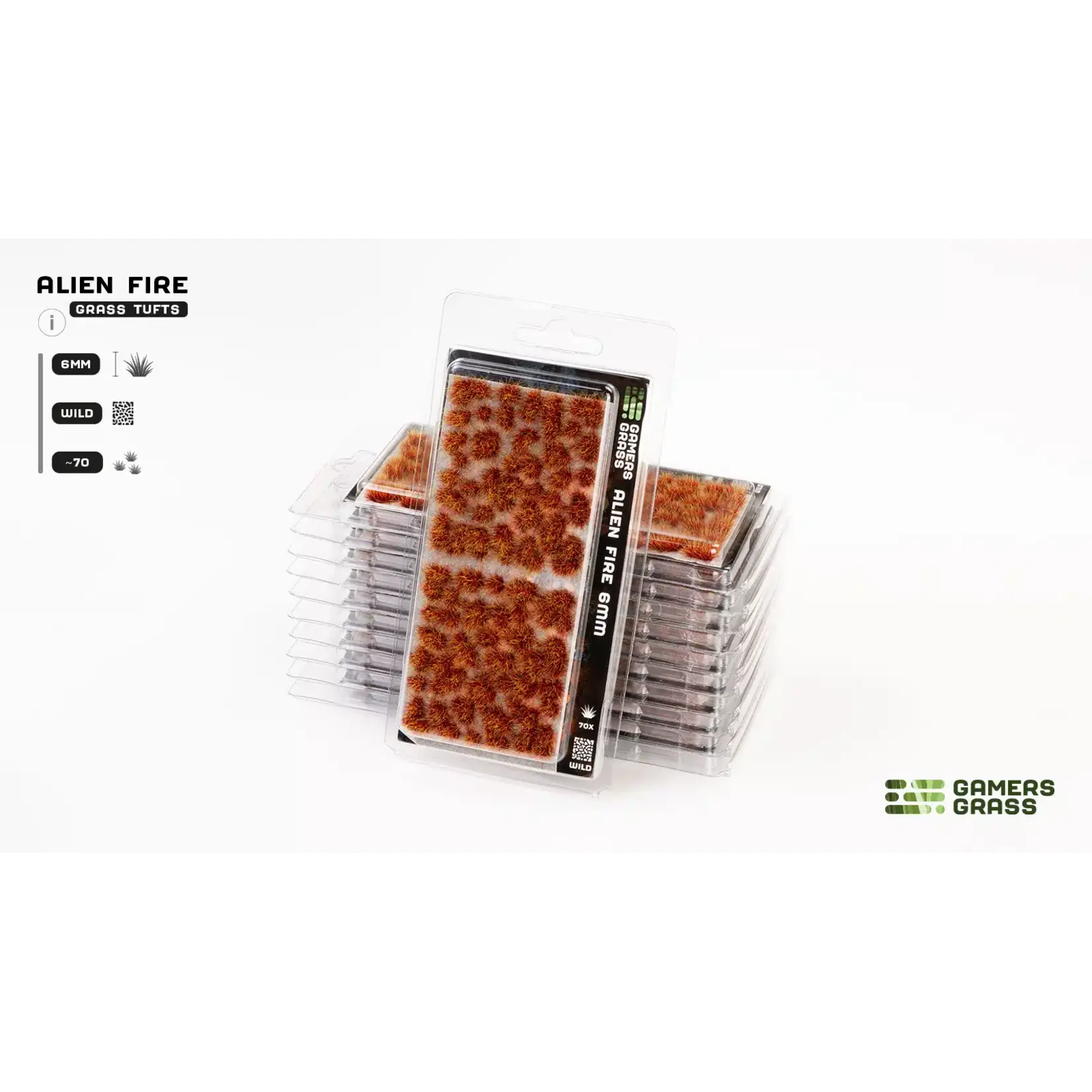 GamersGrass Alien Fire - Wild  - 6mm - Gamersgrass