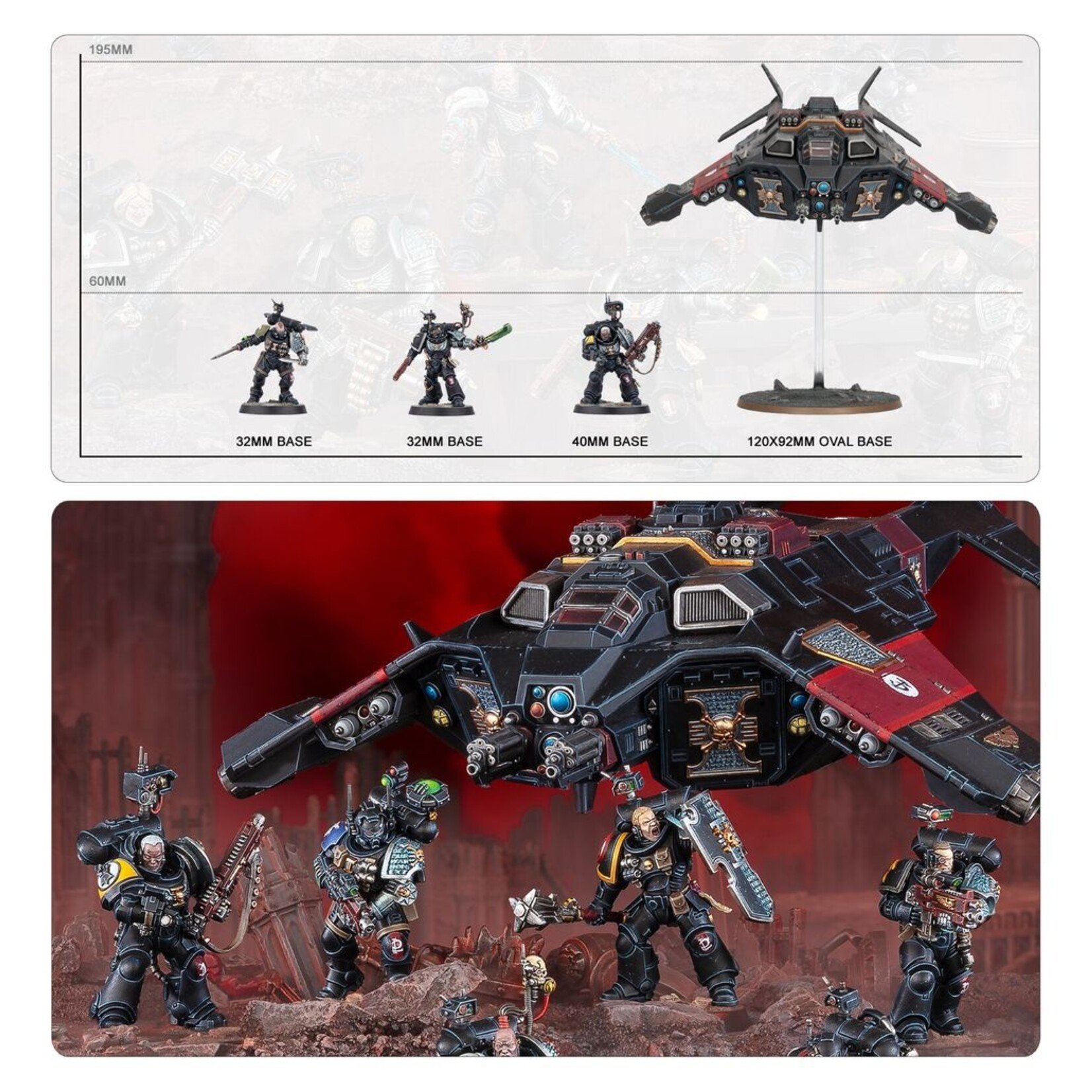 Warhammer 40.000 (Pre-Order Ships On 09/05/2026) Armageddon Battalion: Deathwatch