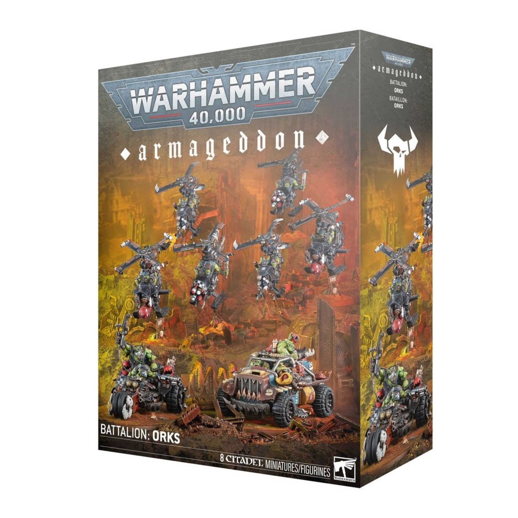 Warhammer 40.000 (Pre-Order Ships On 09/05/2026) Armageddon Battalion: Orks