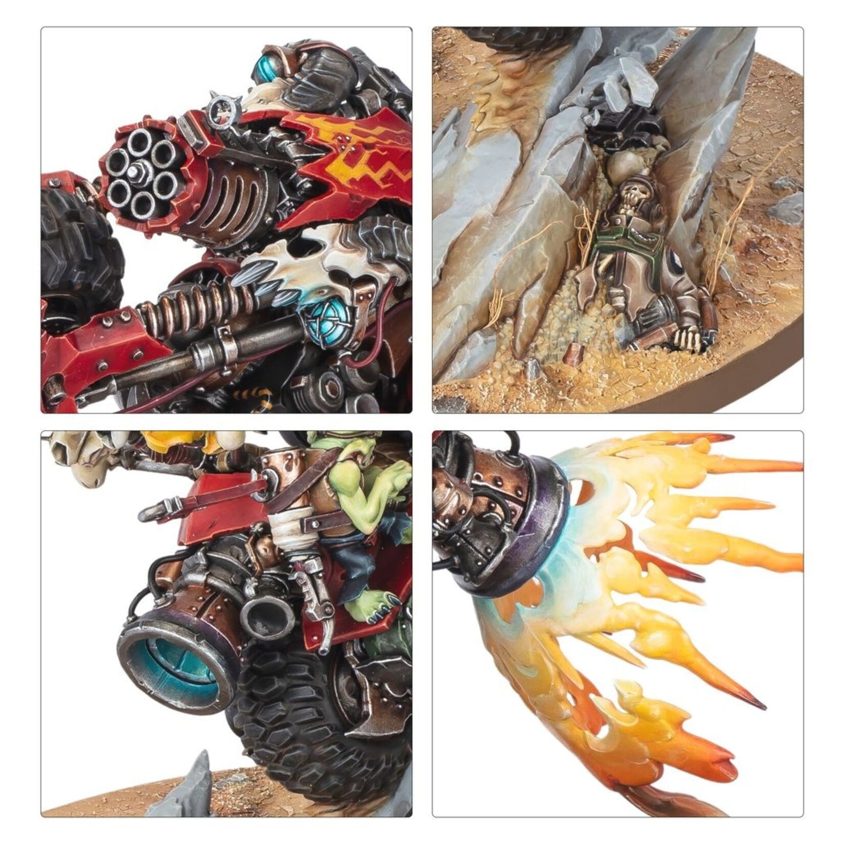 Warhammer 40.000 (Pre-Order Ships On 09/05/2026) Orks: Wazdakka Gutsmek