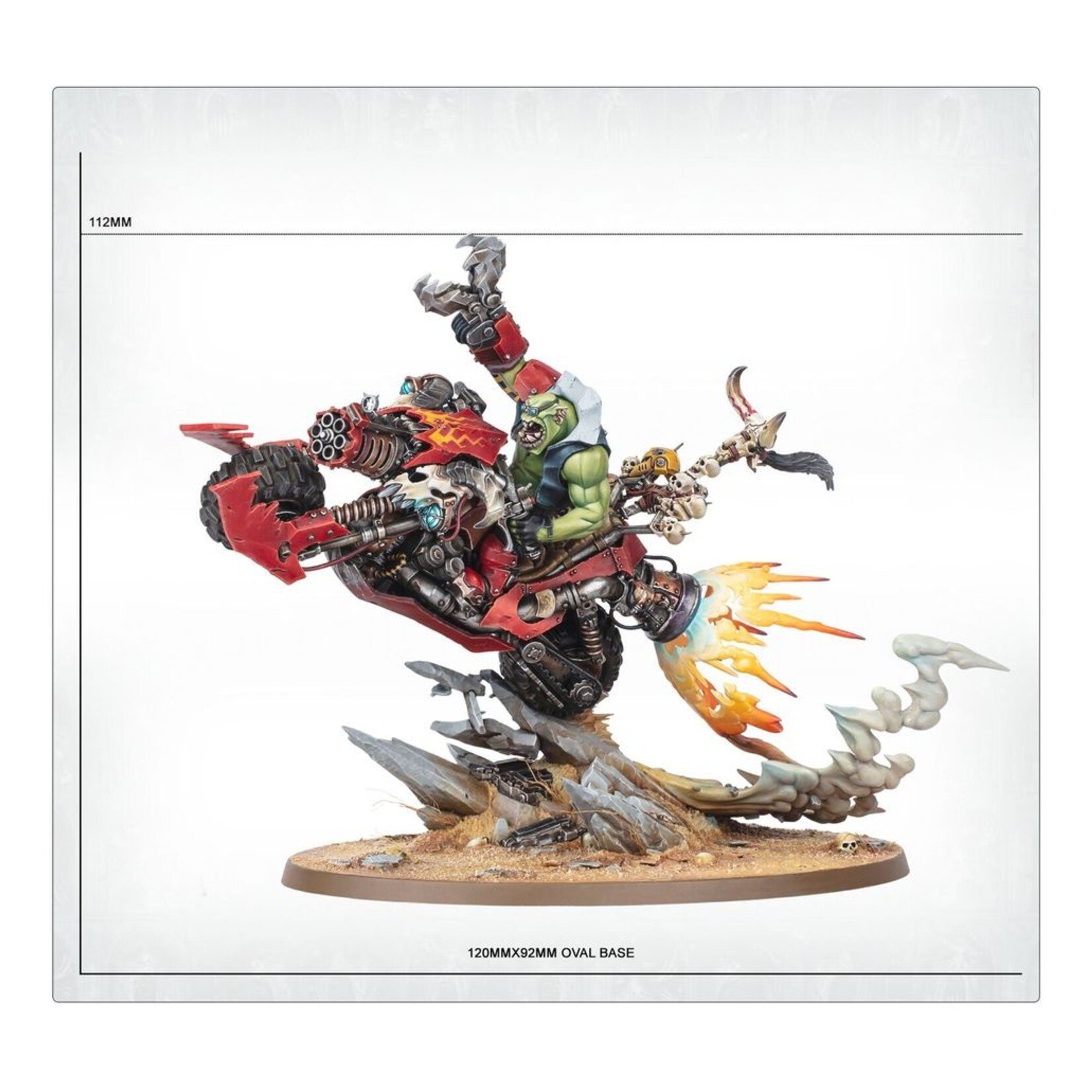 Warhammer 40.000 (Pre-Order Ships On 09/05/2026) Orks: Wazdakka Gutsmek