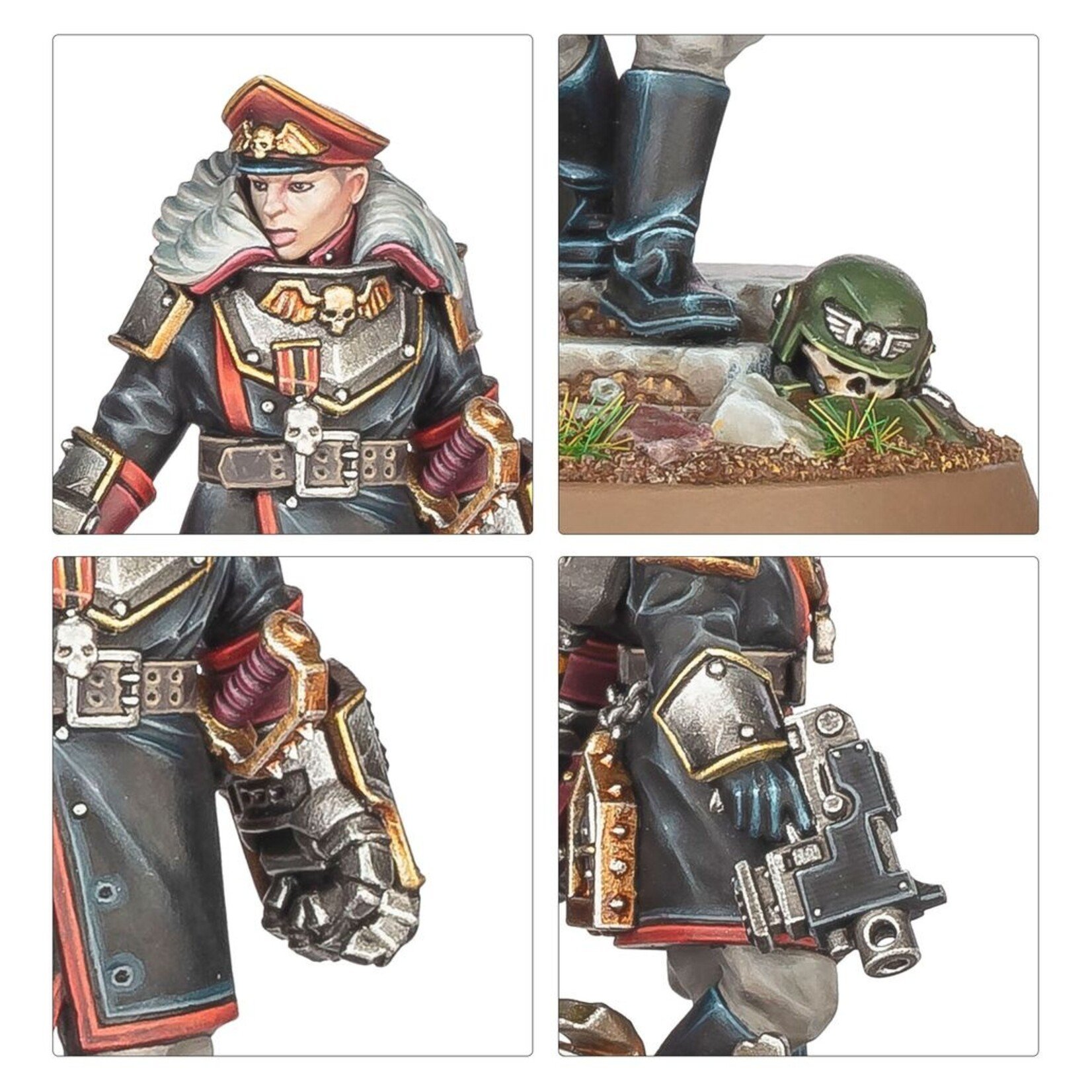 Warhammer 40.000 (Pre-Order Ships On 09/05/2026) Astra Militarum: Commissar Graves