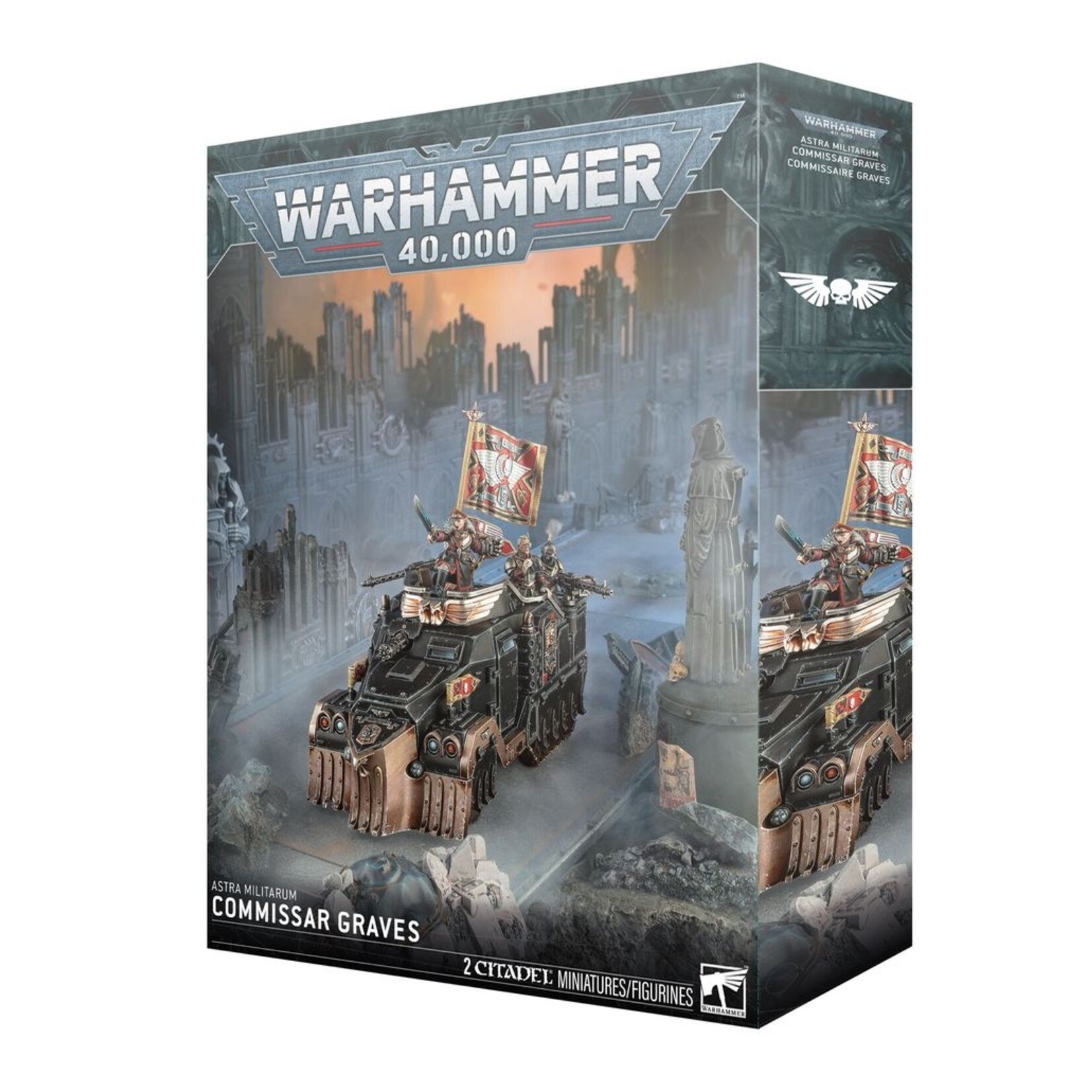 Warhammer 40.000 (Pre-Order Ships On 09/05/2026) Astra Militarum: Commissar Graves