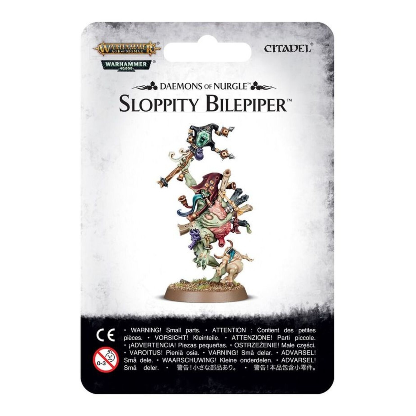 Warhammer: age of sigmar Age of Sigmar: Maggotkin Of Nurgle - Sloppity Bilepiper