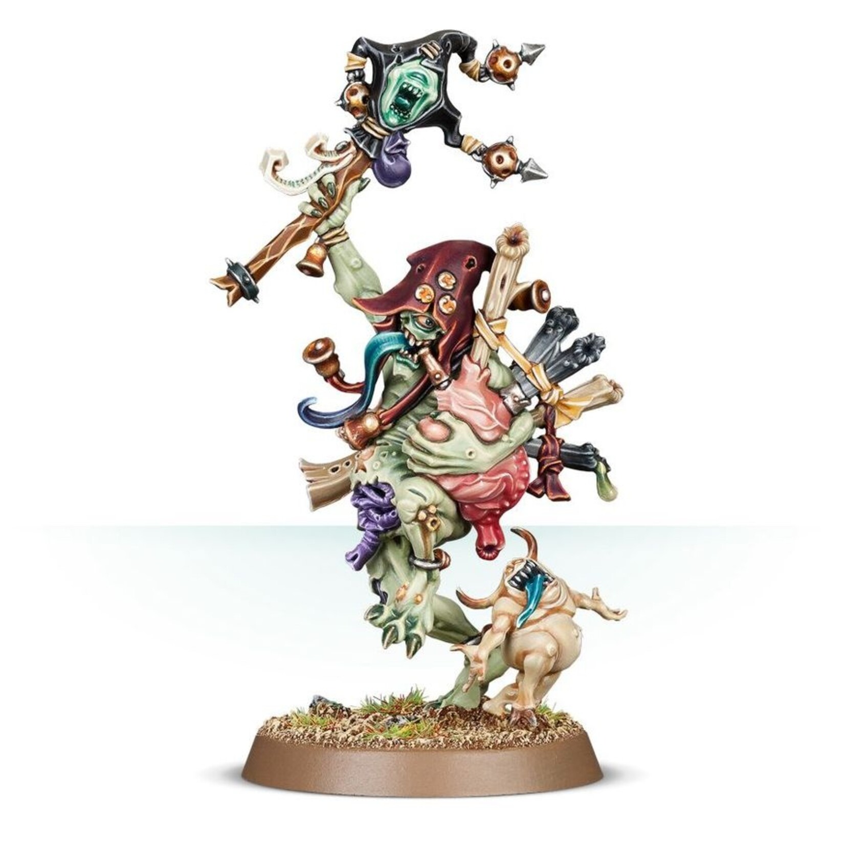 Warhammer: age of sigmar Age of Sigmar: Maggotkin Of Nurgle - Sloppity Bilepiper