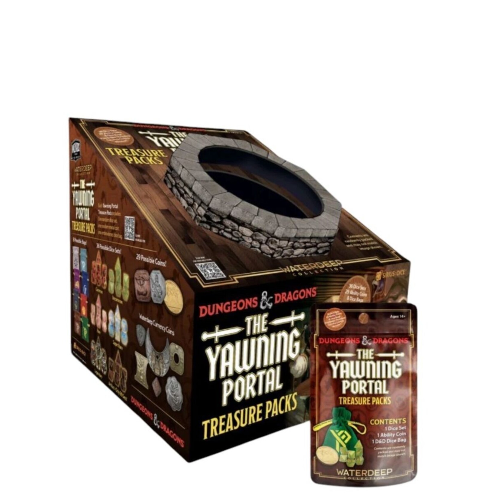 Dungeons & Dragons Sirius Dice - Dungeon & Dragons Yawning Portal Treasure Packs PDQ