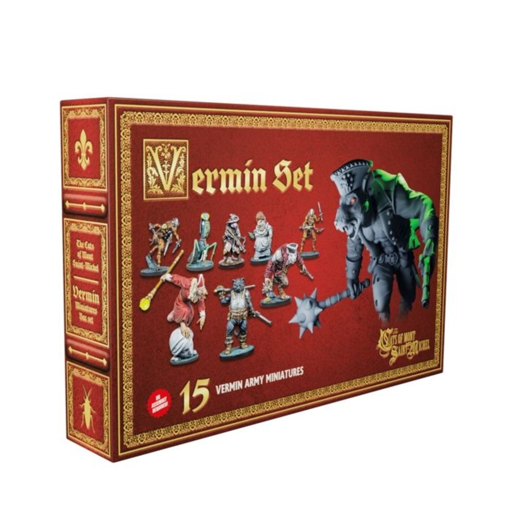 Pathsunknown The Cats of Mont Saint Michel Vermin Miniatures Set - EN