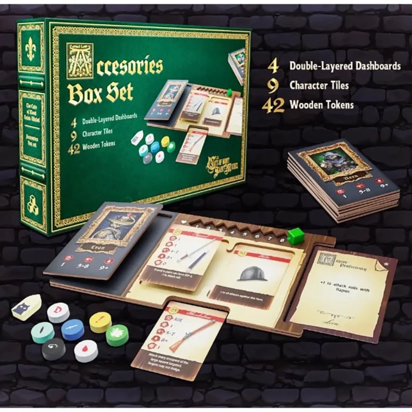 Pathsunknown The Cats of Mont Saint Michel - Accessories box set - EN