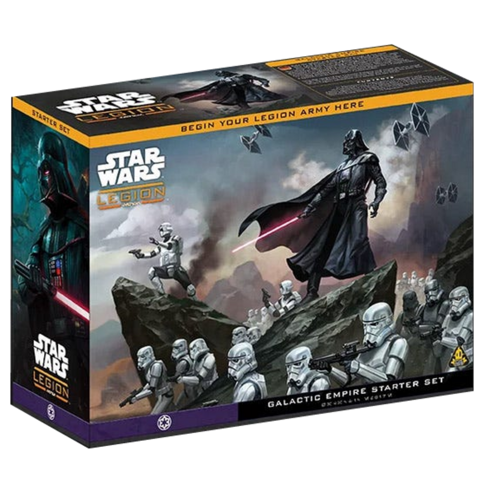 Star wars: Legion Star Wars: Legion - Galactic Empire Starter Set - EN/DE/SP/FR