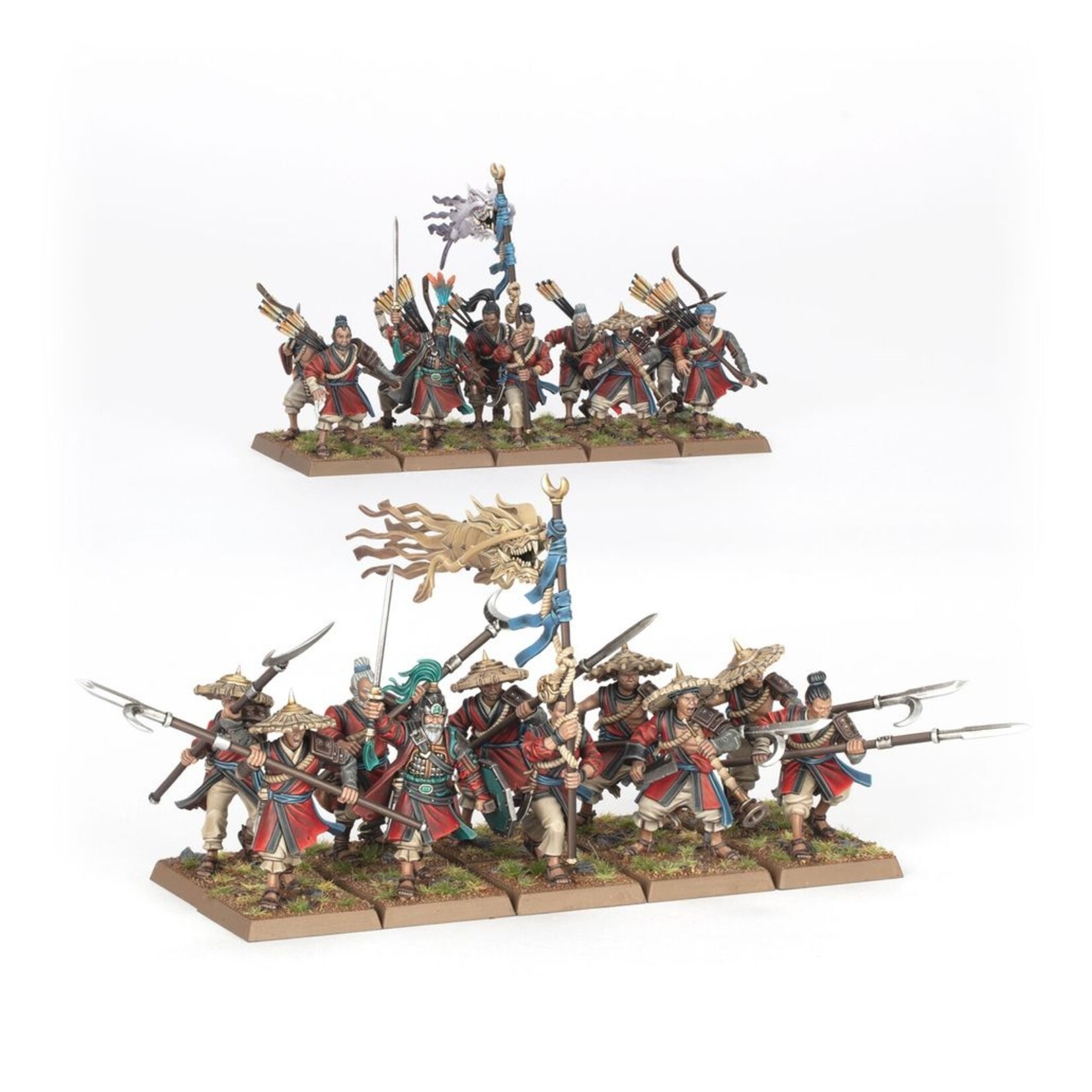 warhammer the old world Grand Cathay: Peasant Levy