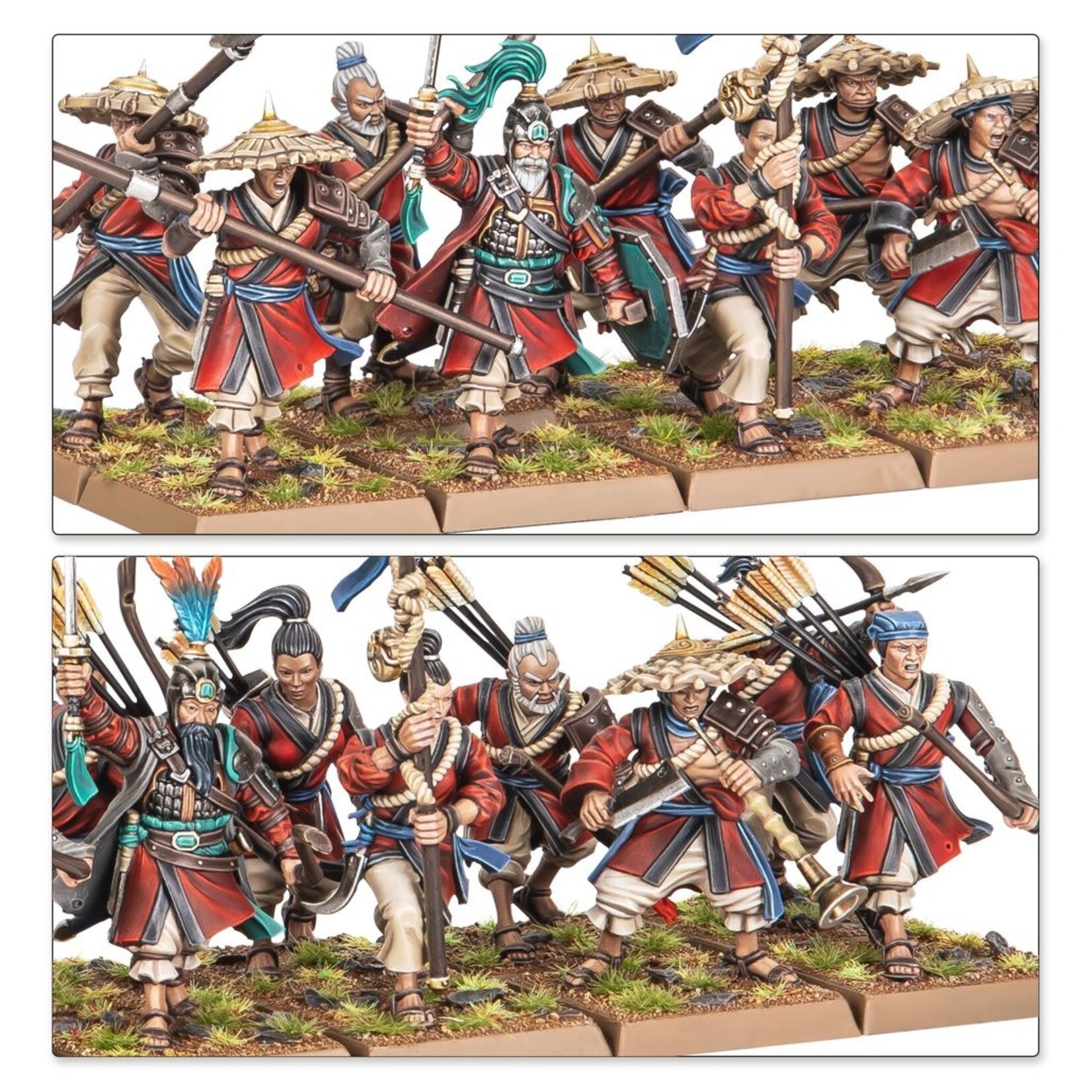 warhammer the old world Grand Cathay: Peasant Levy