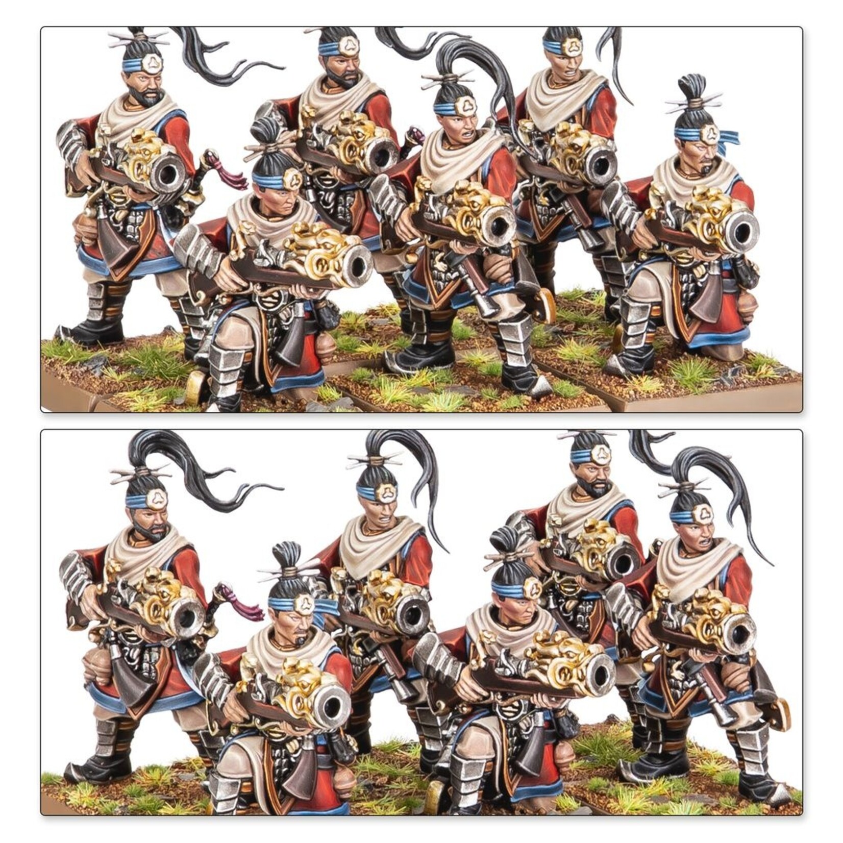 warhammer the old world Grand Cathay: Iron Hail & Crane Gunners