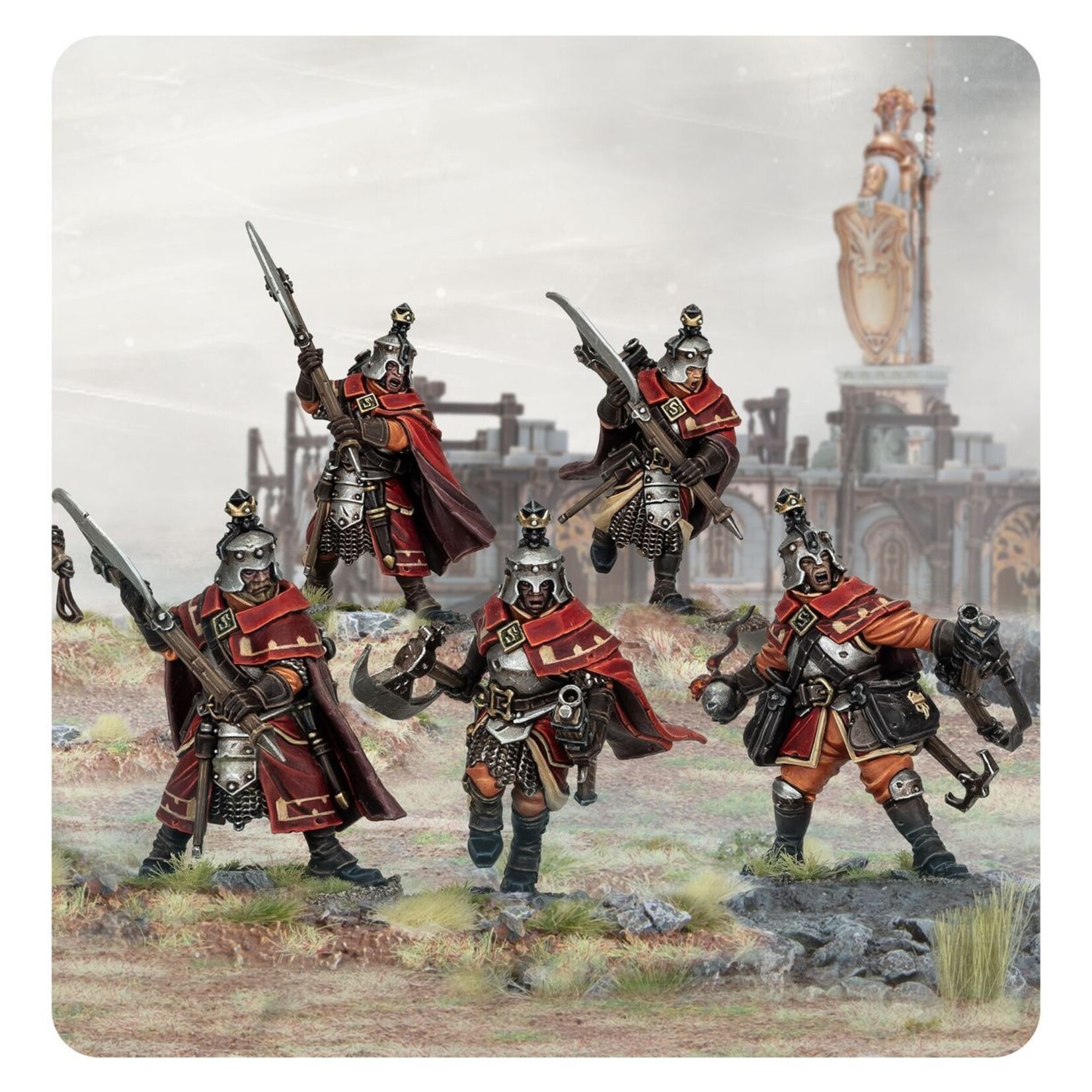 Warhammer: age of sigmar Cities Of Sigmar: Freeguild Grenadiers ( Pre-Order - Ships 30/05 )