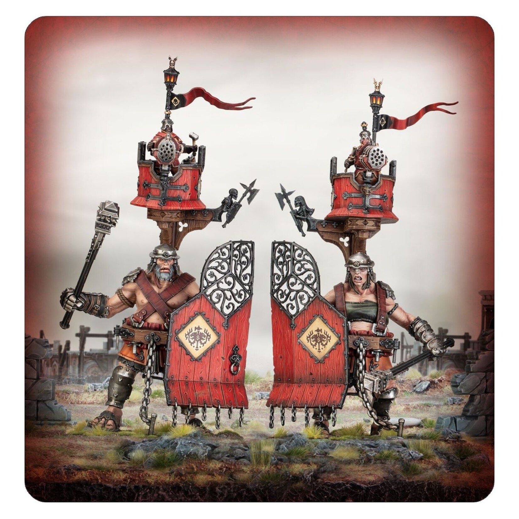 Warhammer: age of sigmar Cities Of Sigmar: Gate Gargants ( Pre-Order - Ships 30/05 )