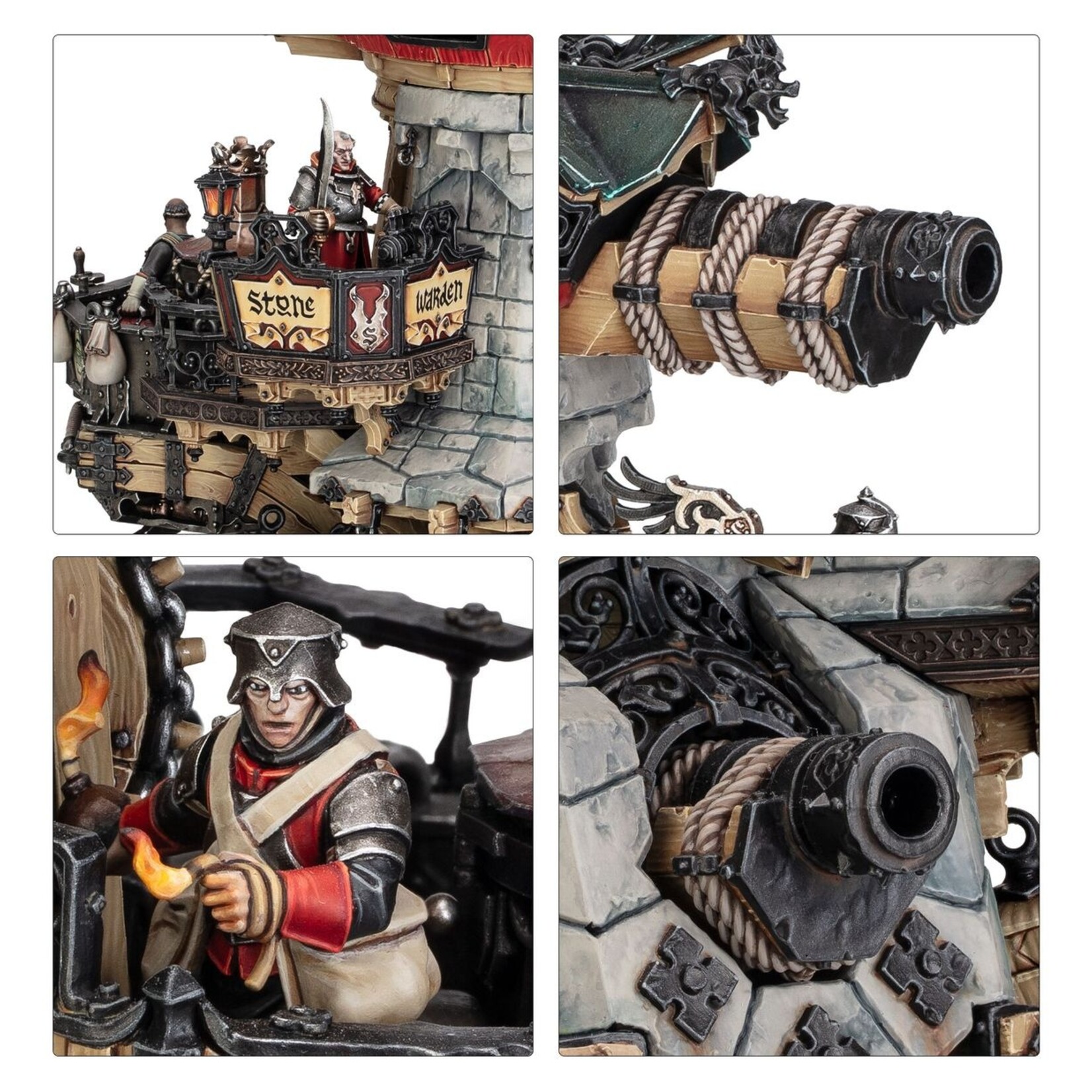 Warhammer: age of sigmar Cities Of Sigmar: Cannonade Cogfort ( Pre-Order - Ships 30/05 )