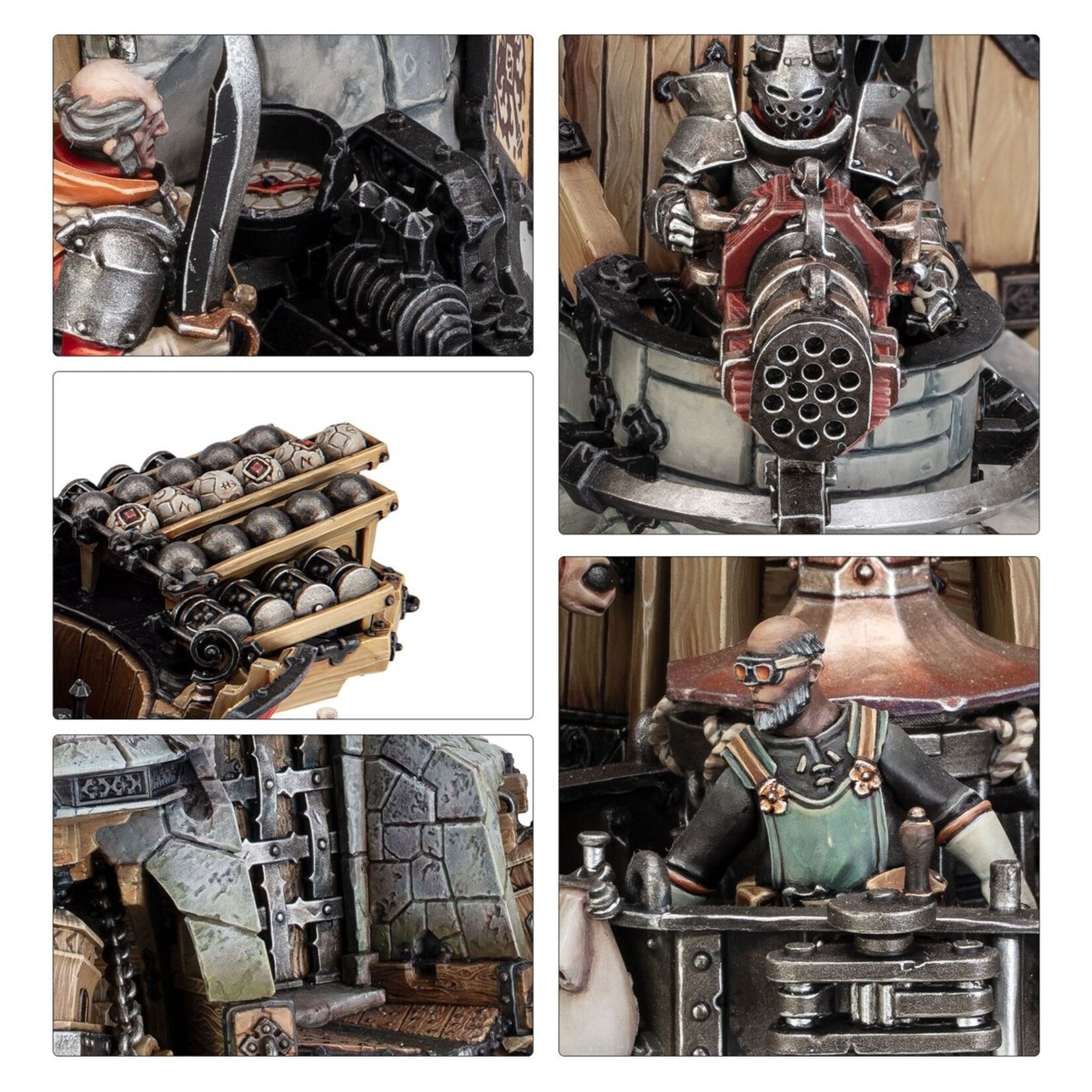 Warhammer: age of sigmar Cities Of Sigmar: Cannonade Cogfort ( Pre-Order - Ships 30/05 )