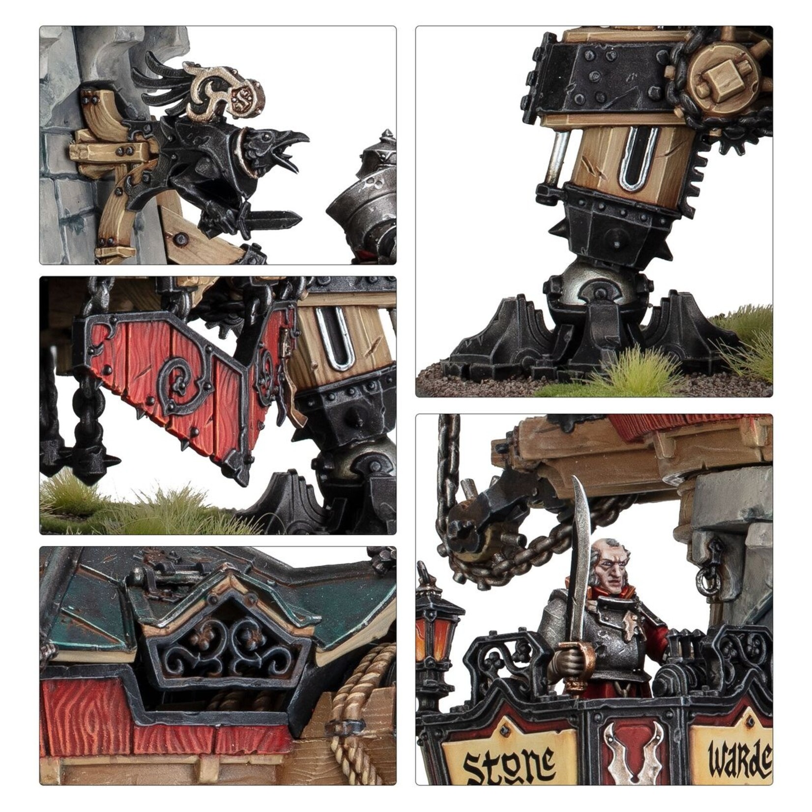 Warhammer: age of sigmar Cities Of Sigmar: Cannonade Cogfort ( Pre-Order - Ships 30/05 )
