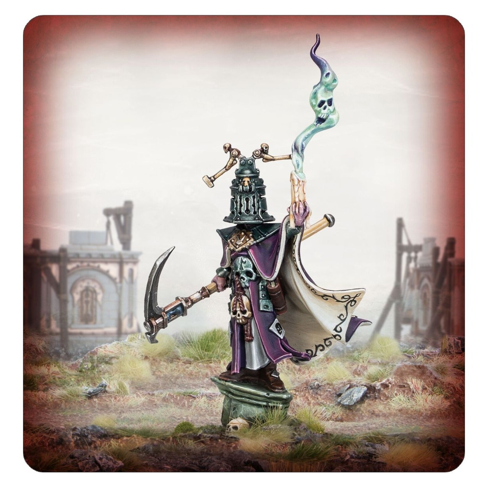 Warhammer: age of sigmar Cities Of Sigmar: Amethyst Knellmage ( Pre-Order - Ships 30/05 )
