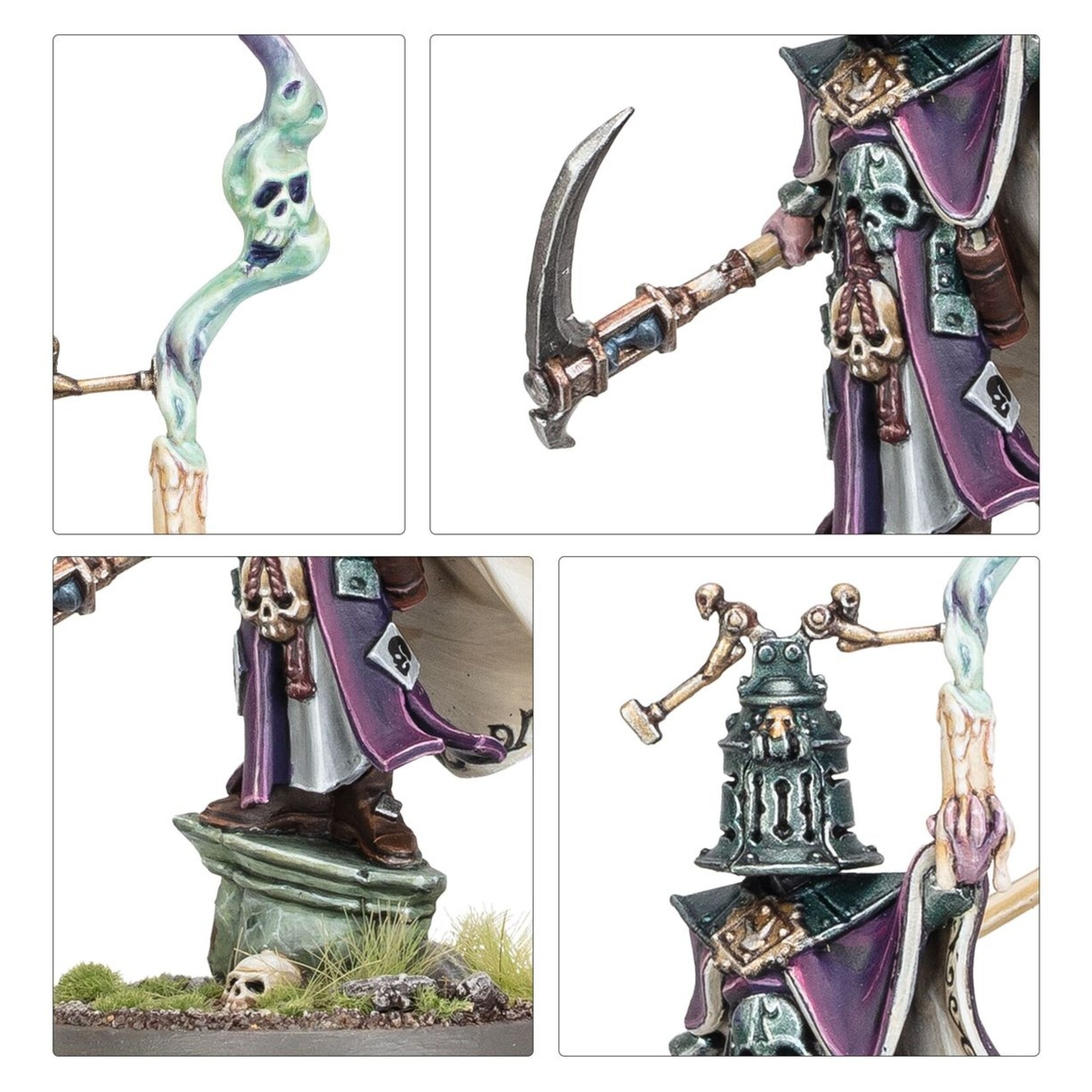 Warhammer: age of sigmar Cities Of Sigmar: Amethyst Knellmage ( Pre-Order - Ships 30/05 )