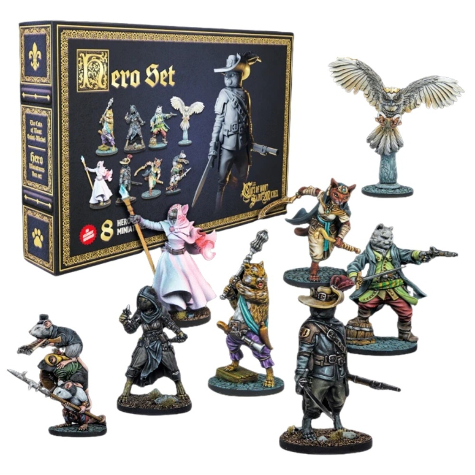 The Cats of Mont Saint Michel DELUXE Set - EN